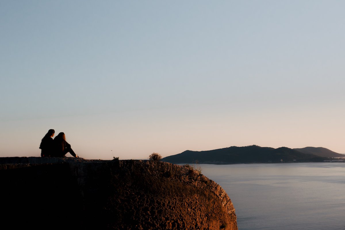 Ibiza's Baluarte de Sant Jaume viewing point at sunset - by Ben Holbrook Ibiza's Baluarte de Sant Jaume viewing point at sunset - by Ben Holbrook
