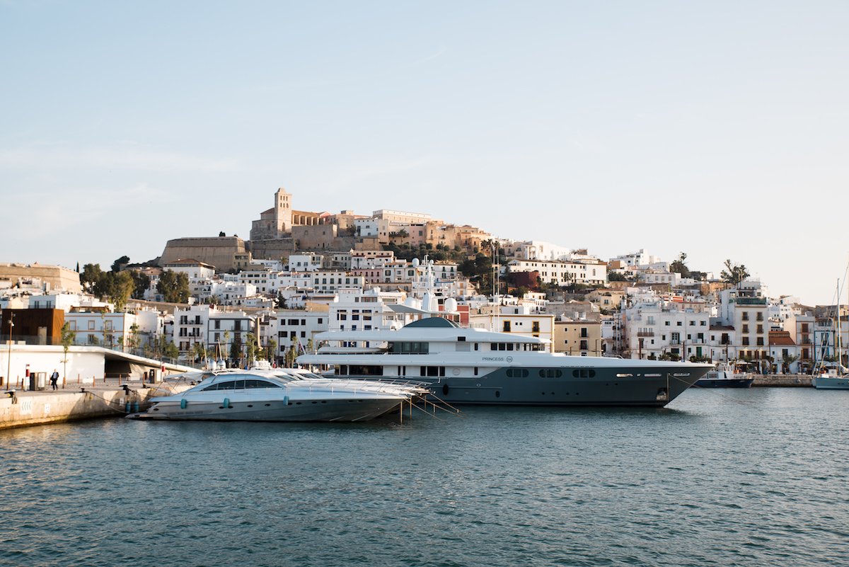 Ibiza Town Port - by Ben Holbrook Ibiza Town Port - by Ben Holbrook