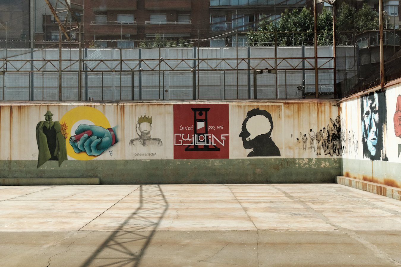 La Modelo Prison in Barcelona - Copyright Ben Holbrook of www.driftwoodjournals.com 2018