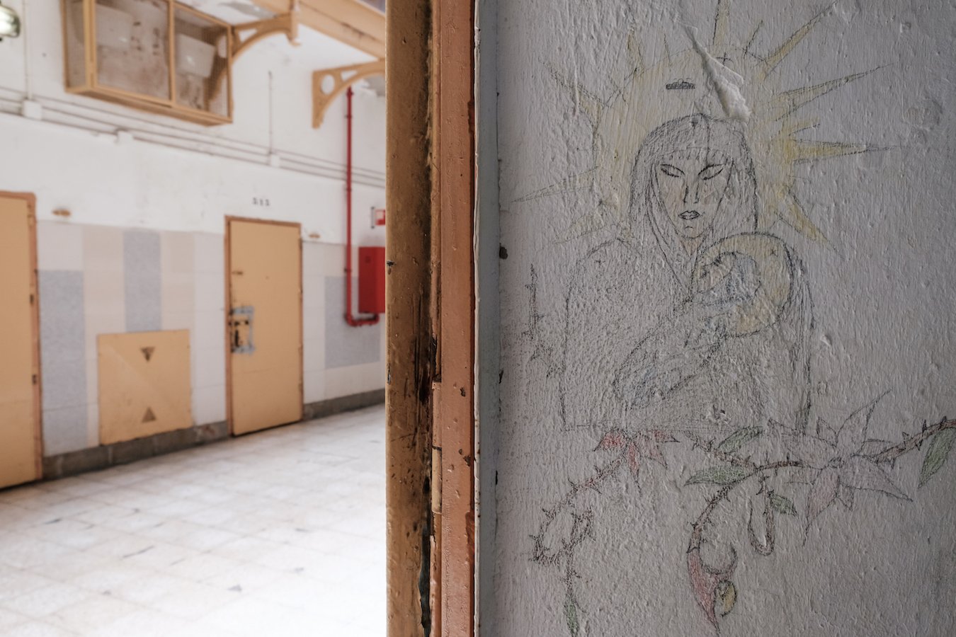 La Modelo Prison in Barcelona - Copyright Ben Holbrook of www.driftwoodjournals.com 2018