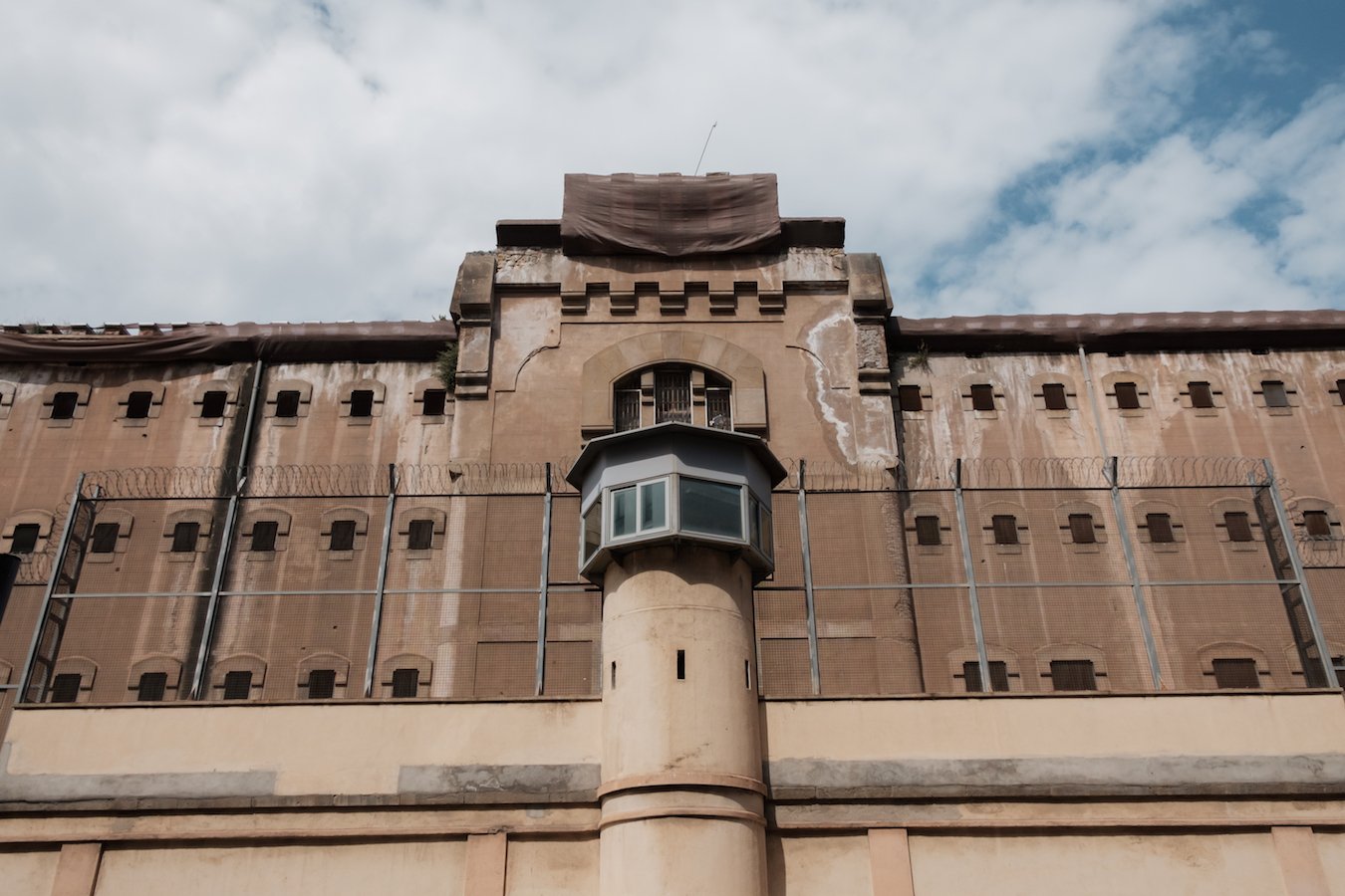 La Modelo Prison in Barcelona - Copyright Ben Holbrook of www.driftwoodjournals.com 2018