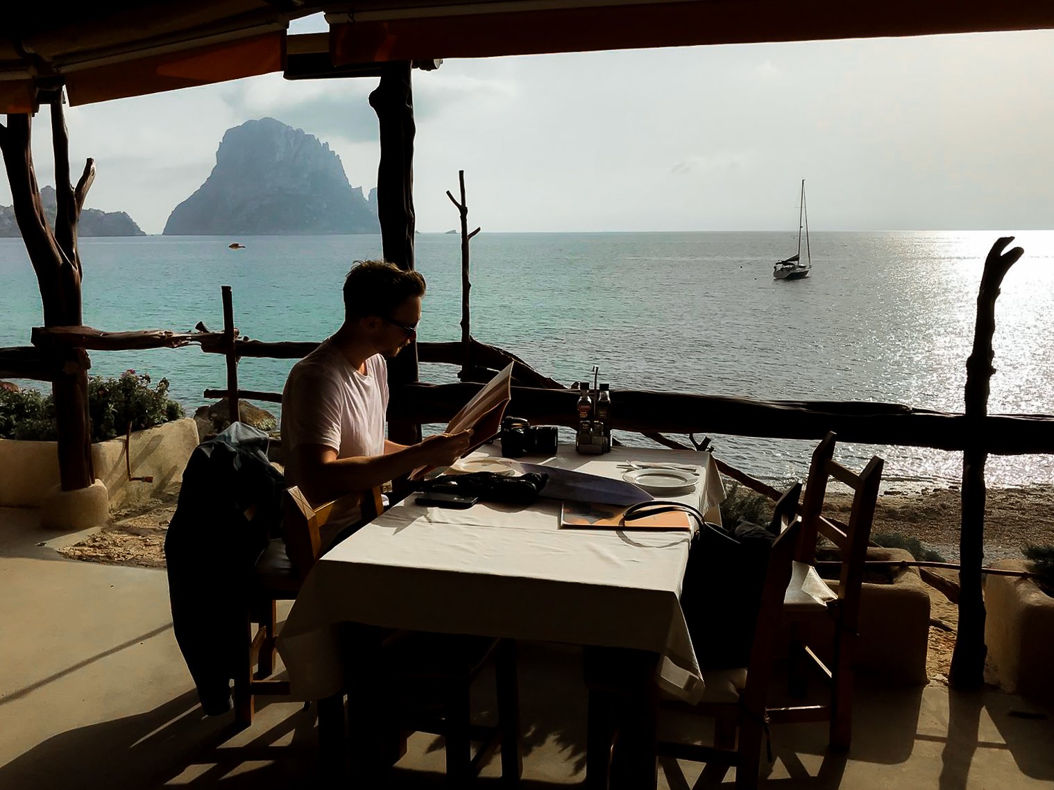 Paella at Restaurant el Carmen de Cala d'Hort, Ibiza - by Ben Holbrook Paella at Restaurant el Carmen de Cala d'Hort, Ibiza - by Ben Holbrook