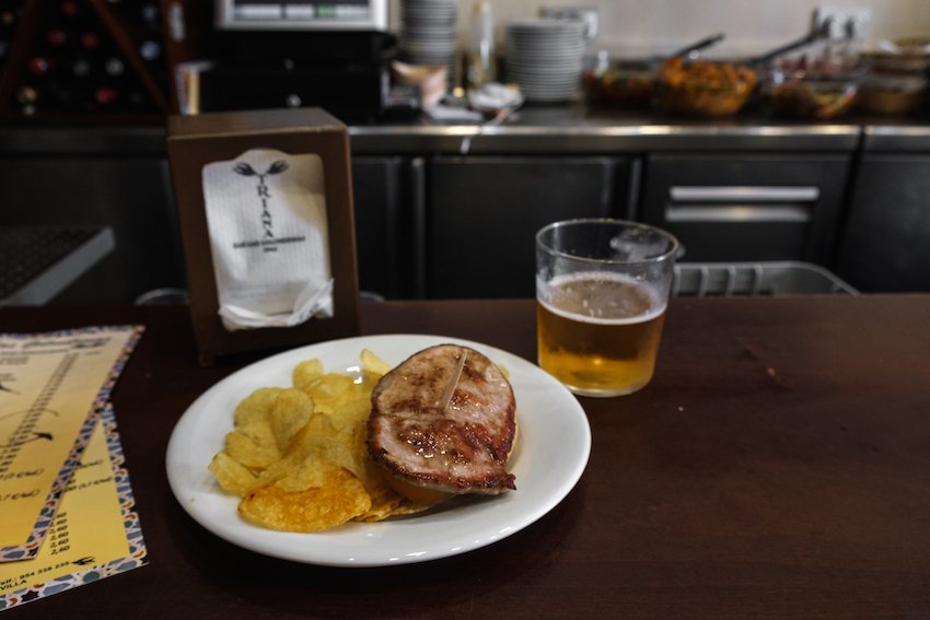 Las Golondrinas 2 Tapas Bar in Triana, Seville - by Ben Holbrook from DriftwoodJournals.com