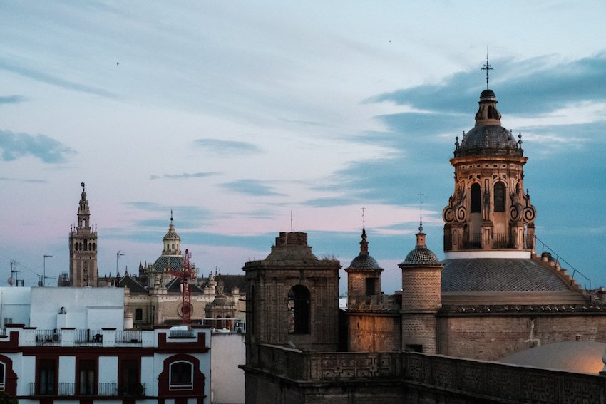 The rooftop of Seville's Metropol Parasol (AKA Las Setas) - by Ben Holbrook from DrifwoodJournals.com