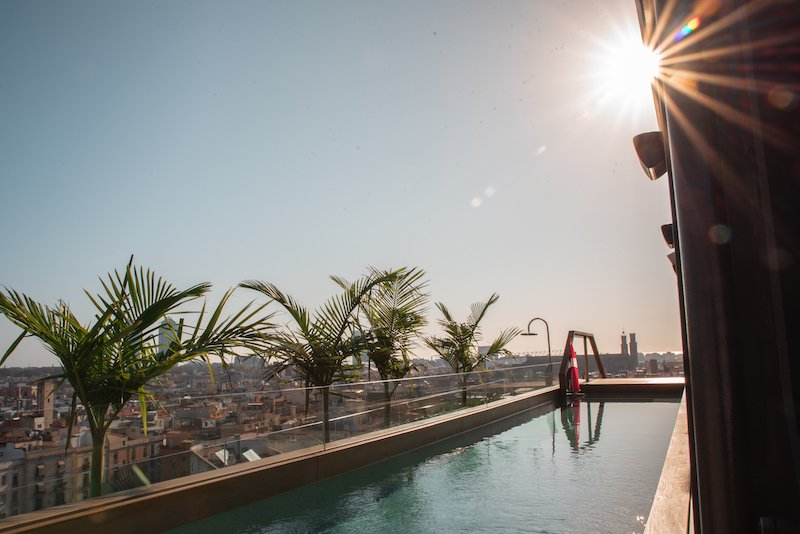 Rooftop Swimming Pool Edition Hotel, Born Barrio Barcelona (Spain) - by Ben Holbrook from DriftwoodJournals.com-26