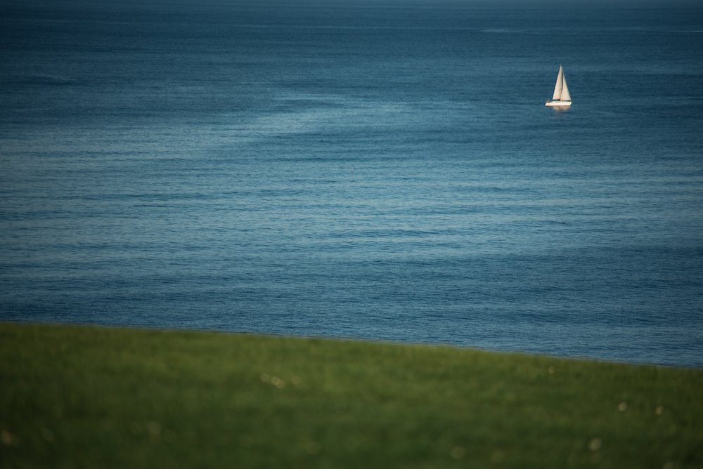 Atlantic views from Gijon's glorious Santa Catalina Headland (park). Atlantic views from Gijon's glorious Santa Catalina Headland (park).