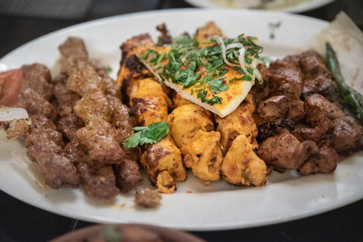 Jordanian grilled meats (lamb, beef and chicken), Middle East Travel Guide Blog and Photography by Ben Holbrook from DriftwoodJournals.com-5359