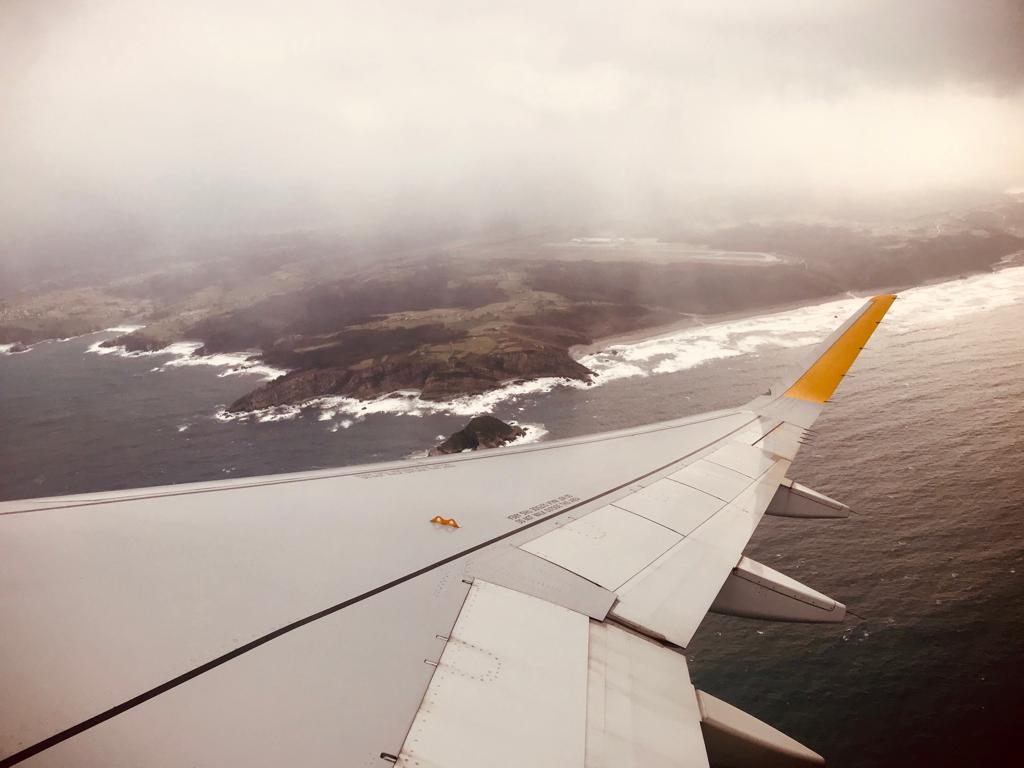 Somewhere over northern Spain - by Ben Holbrook from DriftwoodJournals.com