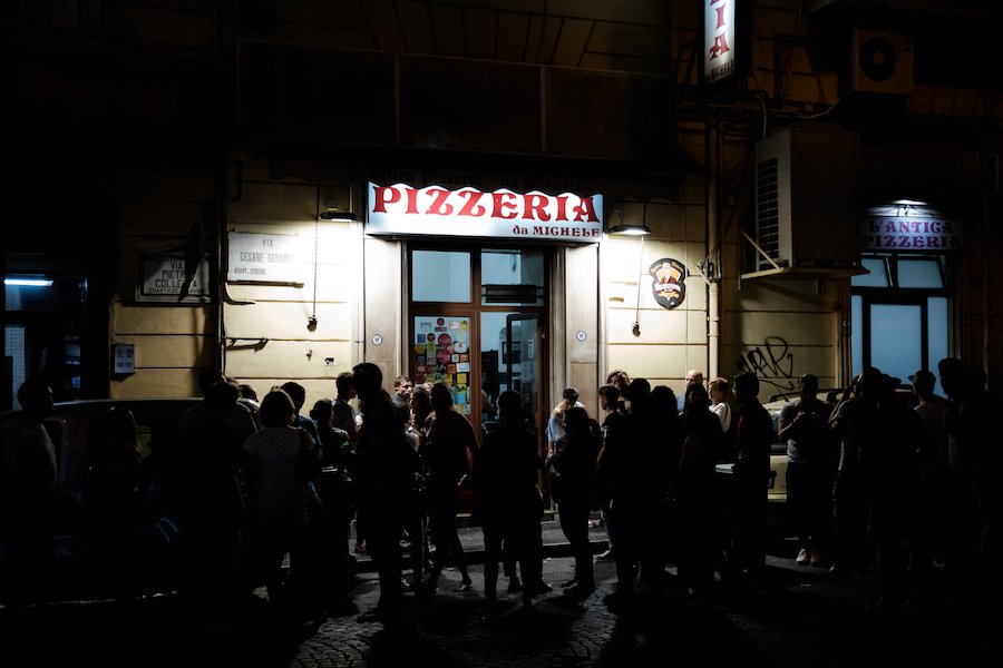 Da Michele Pizzeria, Naples - by Ben Holbrook