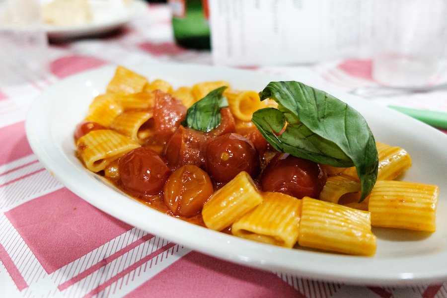 Fresh pasta at trattoria Da Nennella - Ben Holbrook