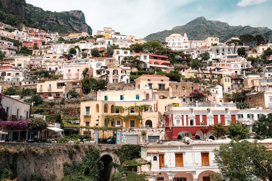 Positano cascades - by Ben Holbrook