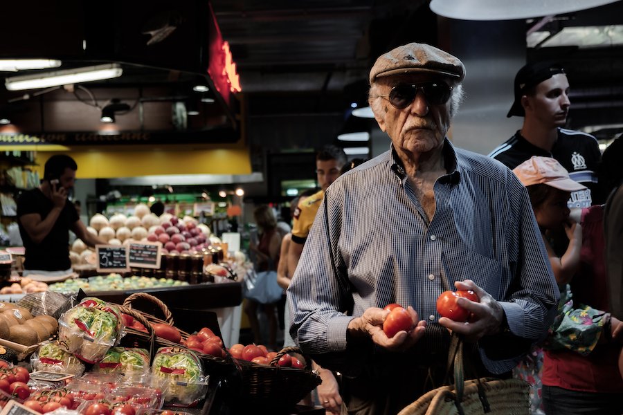 Locals at Les Halles De Sète Market in Sete, Southern France ~ By Ben Holbrook from DriftwoodJournals.com7