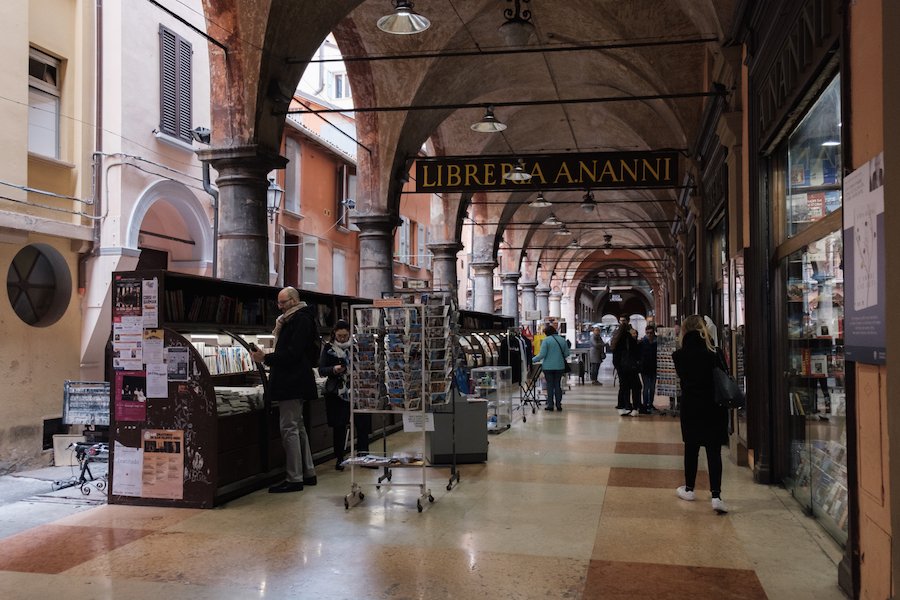 Bologna book shops, Italy Things to Do – Travel Photography by Ben Holbrook from DriftwoodJournals.com38