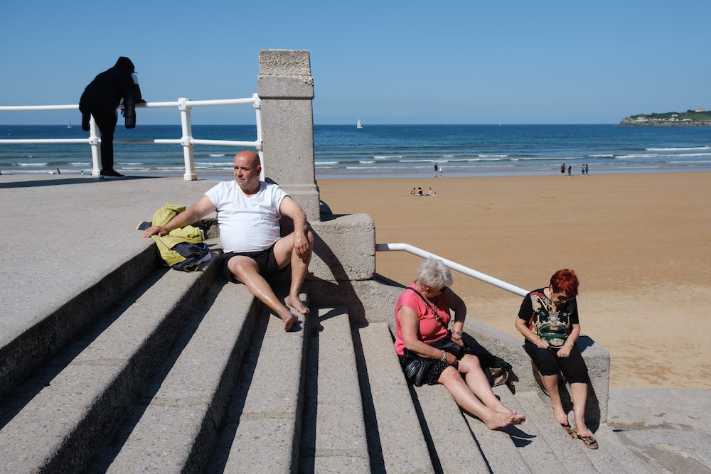 San Lorenzo Beach, Gijón, Asturias (northern Spain) by Ben Holbrook from DriftwoodJournals.com