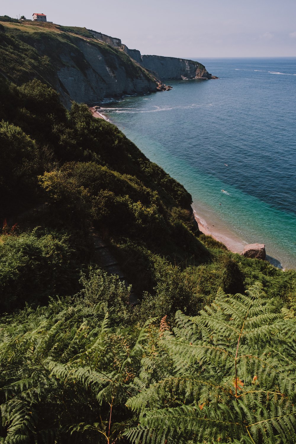 Playa de Serín nudist beach in Gijón, Asturias (northern Spain) by Ben Holbrook from DriftwoodJournals.com