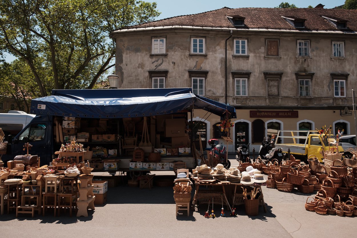 Ljubljana Central Market, Slovenia Travel Photography by Ben Holbrook from DriftwoodJournals.com-6700
