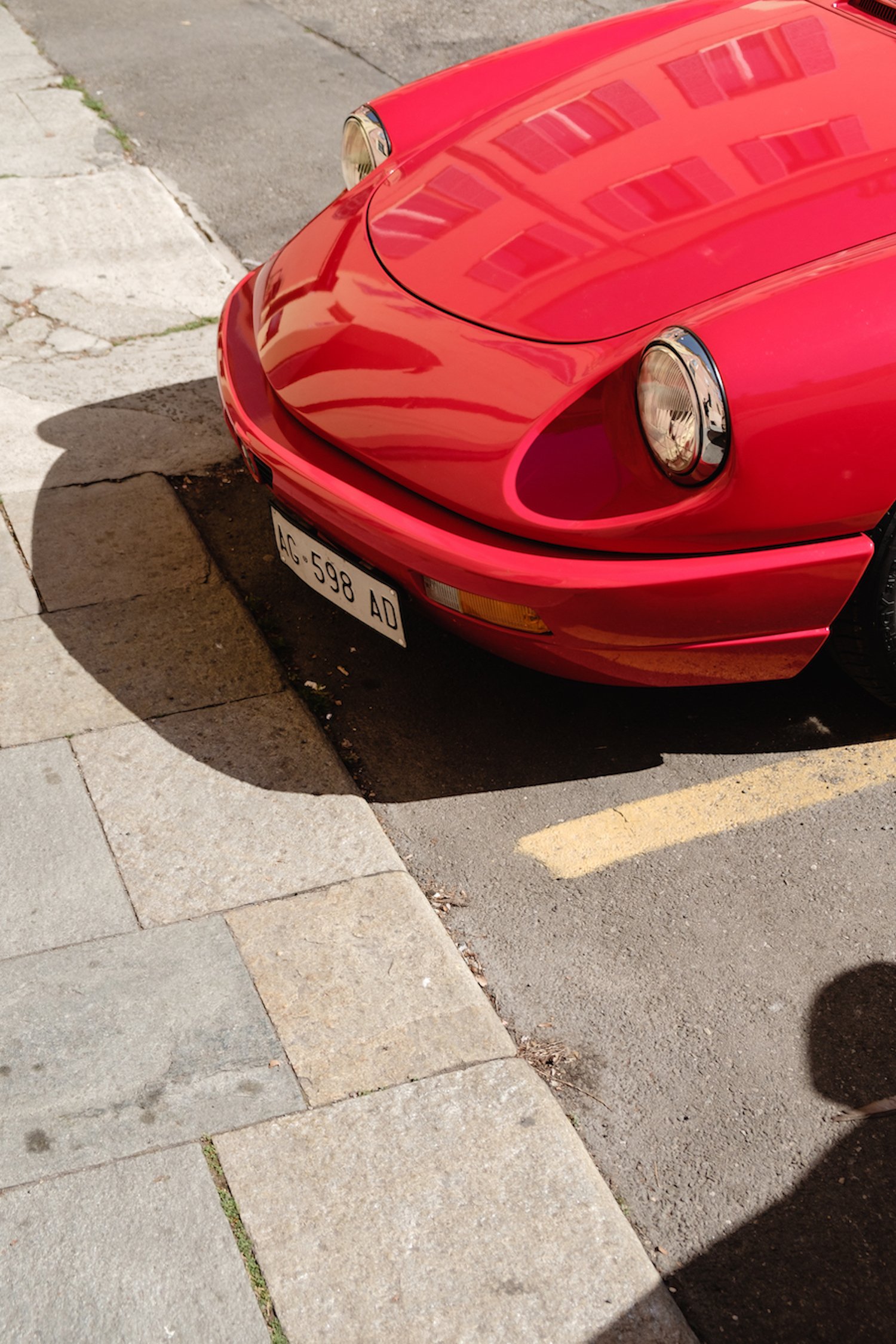 A vintage Alfa Romeo in Modena - Travel and Street Photography by Ben Holbrook from DriftwoodJournals.com-5607