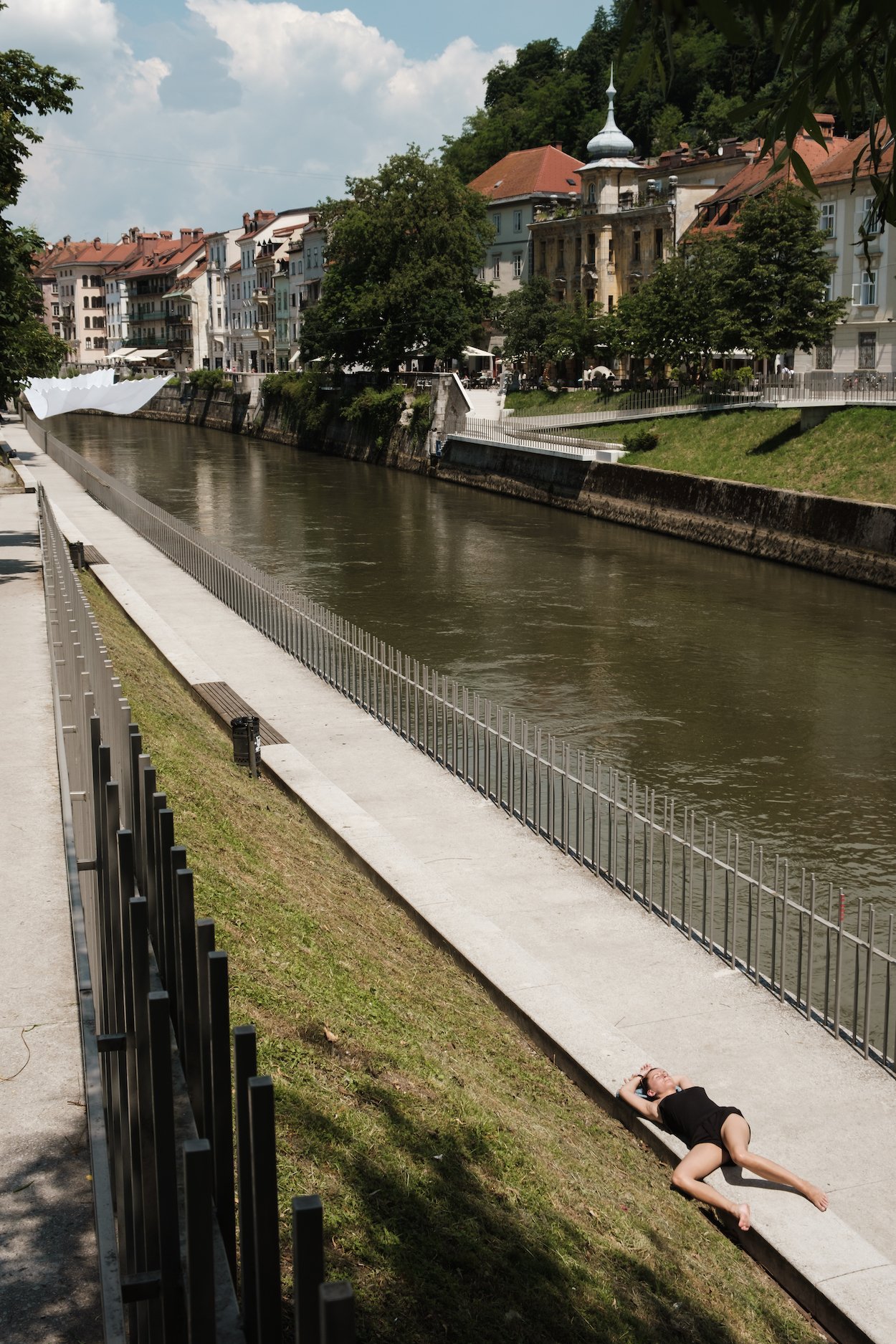 Ljubljana river living, Slovenia Travel Photography by Ben Holbrook from DriftwoodJournals.com-6898