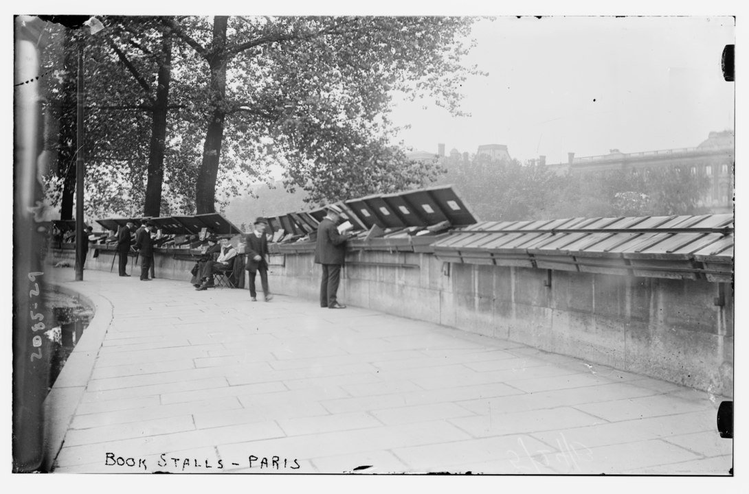 Book stalls on Paris' River Seine