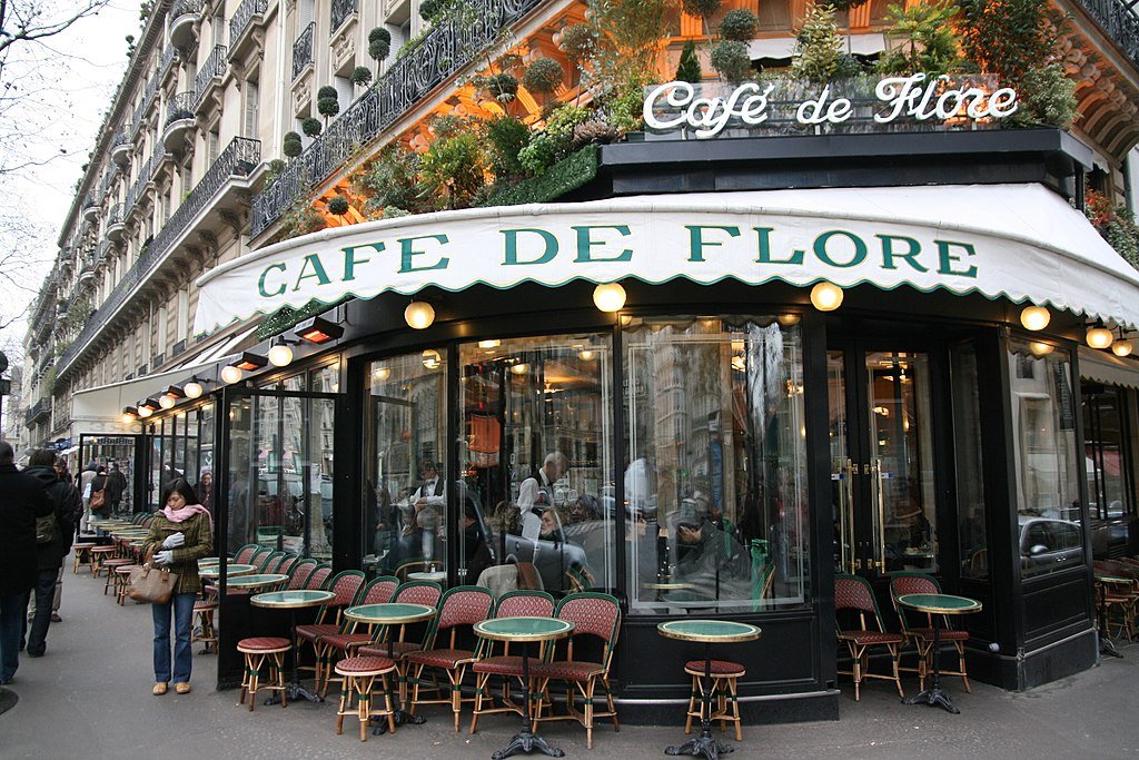 Cafe_de_Flore Literary Cafe Paris_France