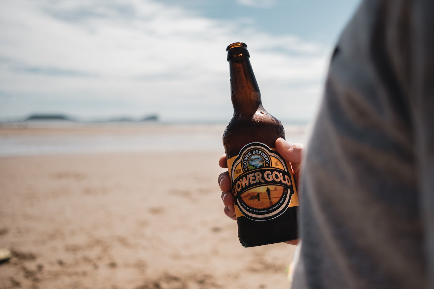 International Beer Day Celebrations / Gower Brewery Ales of Outstanding Natural Beauty - Llangennith Gower Peninsula Photography by Ben Holbrook from BenHolbrook.com-10