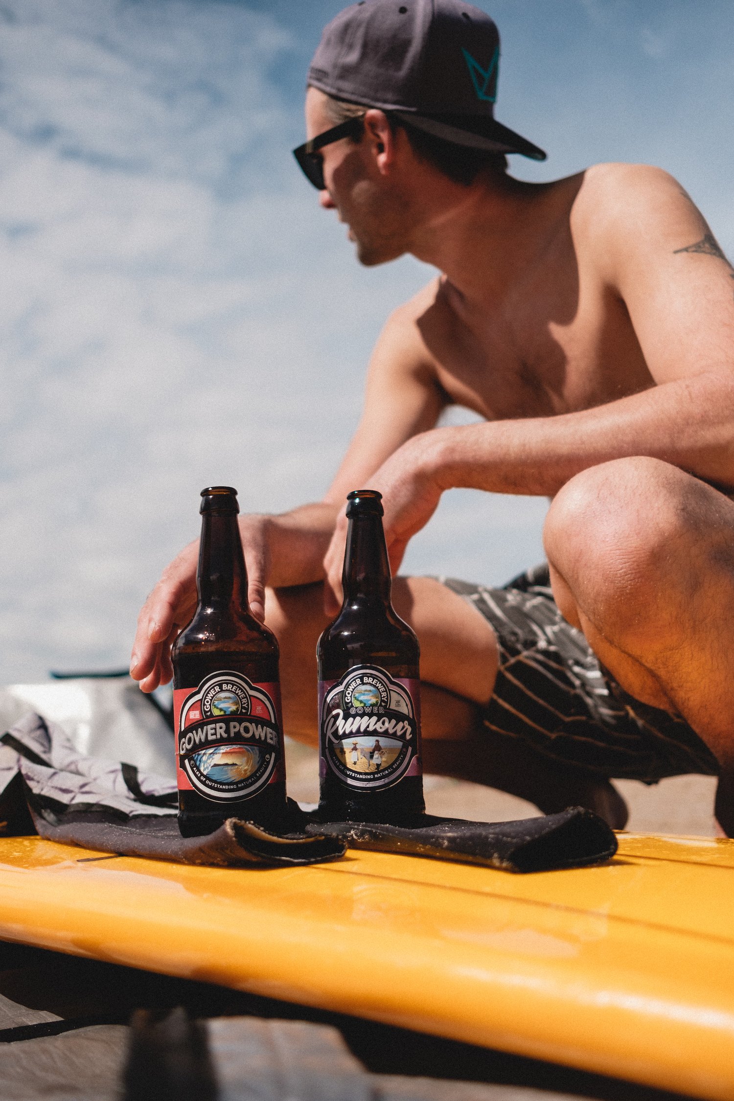International Beer Day Celebrations / Gower Brewery Ales of Outstanding Natural Beauty - Llangennith Gower Peninsula Photography by Ben Holbrook from BenHolbrook.com-10