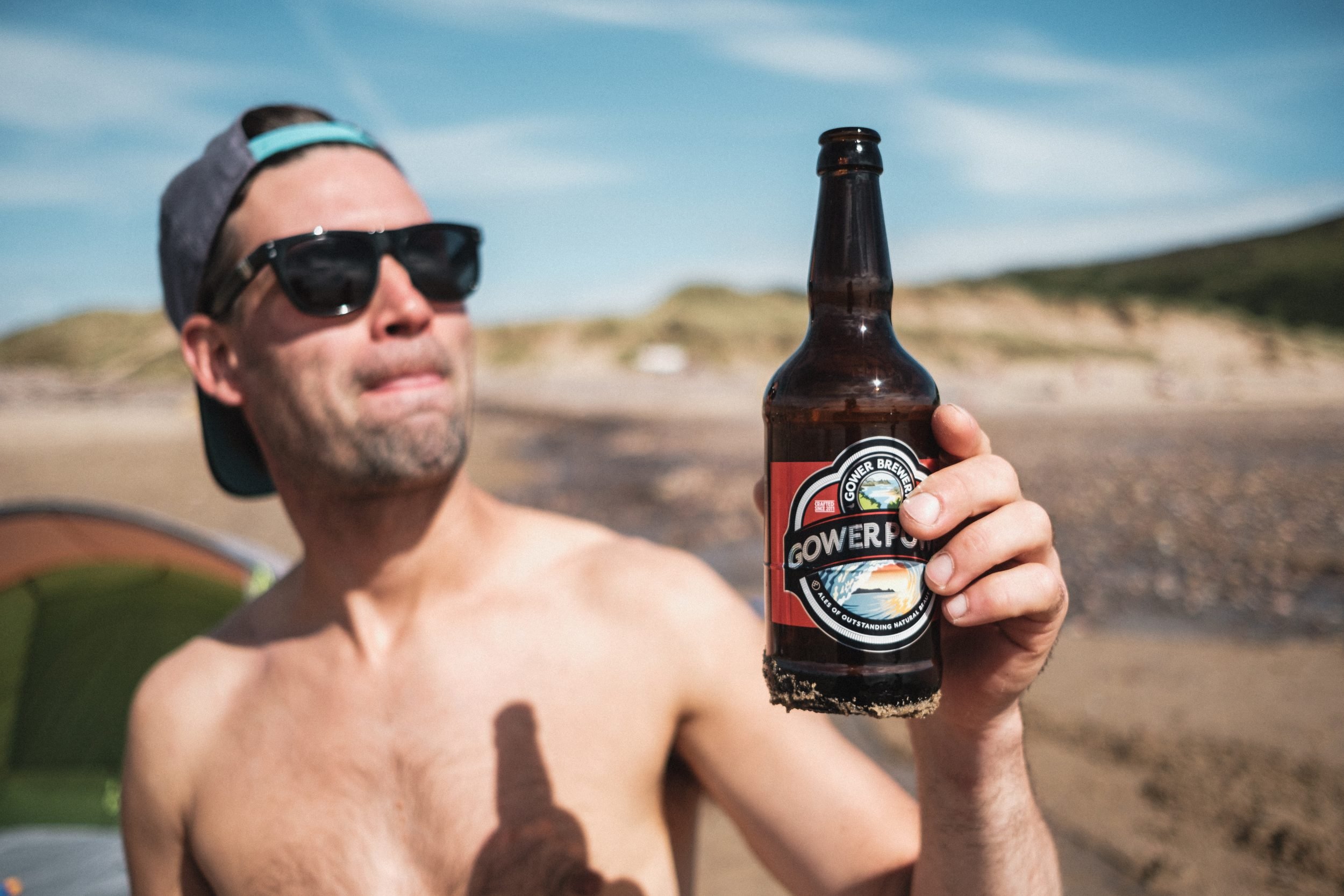 International Beer Day Celebrations / Gower Brewery Ales of Outstanding Natural Beauty - Llangennith Gower Peninsula Photography by Ben Holbrook from BenHolbrook.com-10