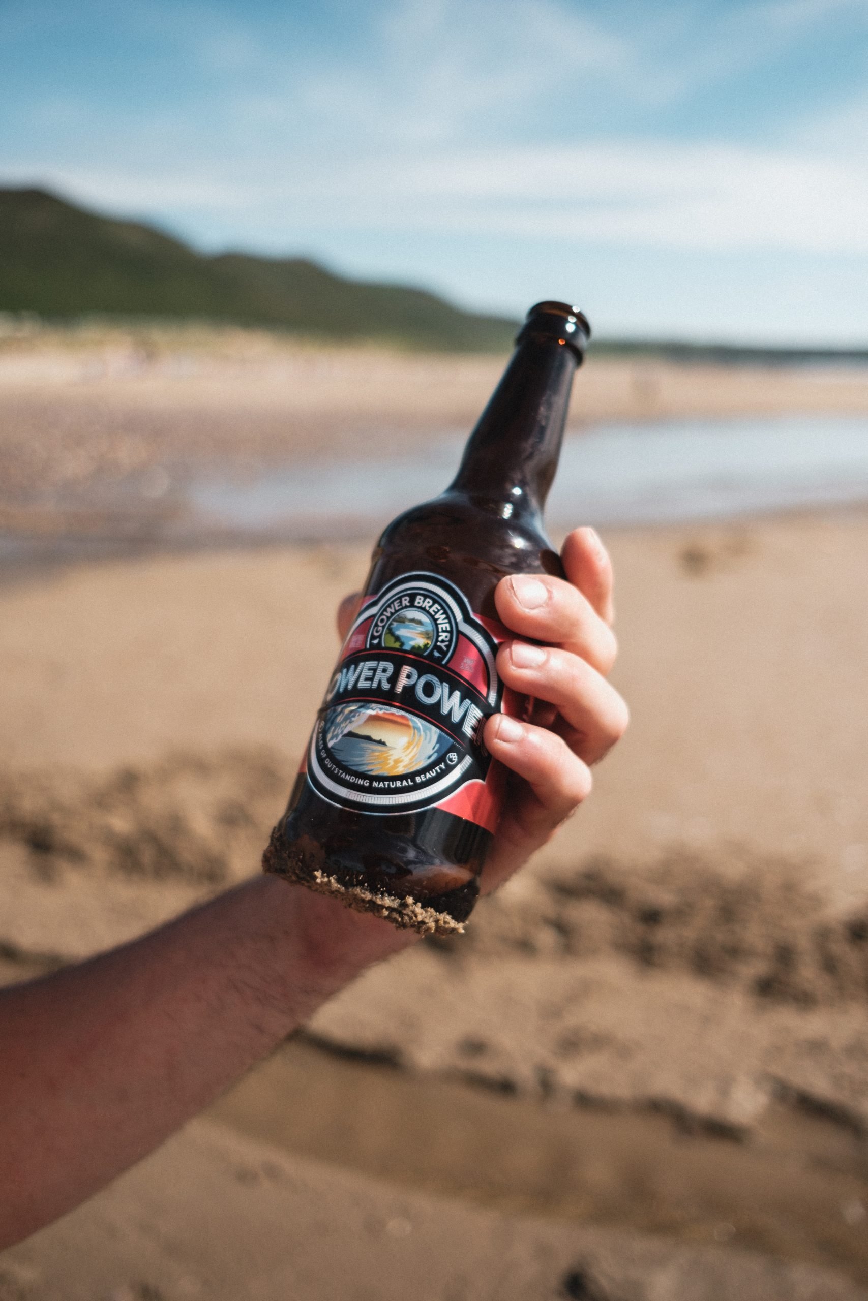 International Beer Day Celebrations / Gower Brewery Ales of Outstanding Natural Beauty - Llangennith Gower Peninsula Photography by Ben Holbrook from BenHolbrook.com-10