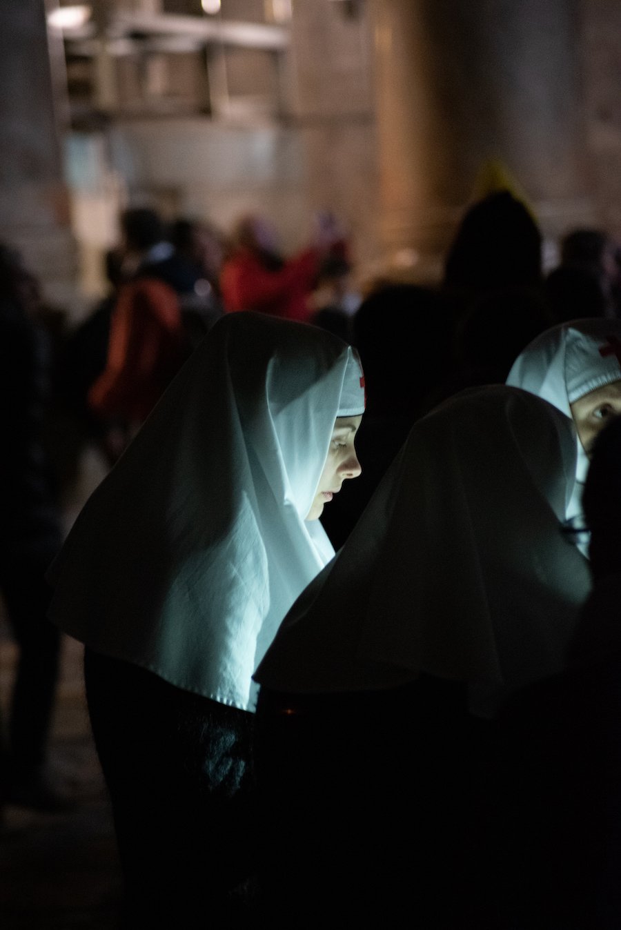 Inside the Church of the Holy Sepulchre, Israel Travel Photography by Ben Holbrook from DriftwoodJournals.com-2460