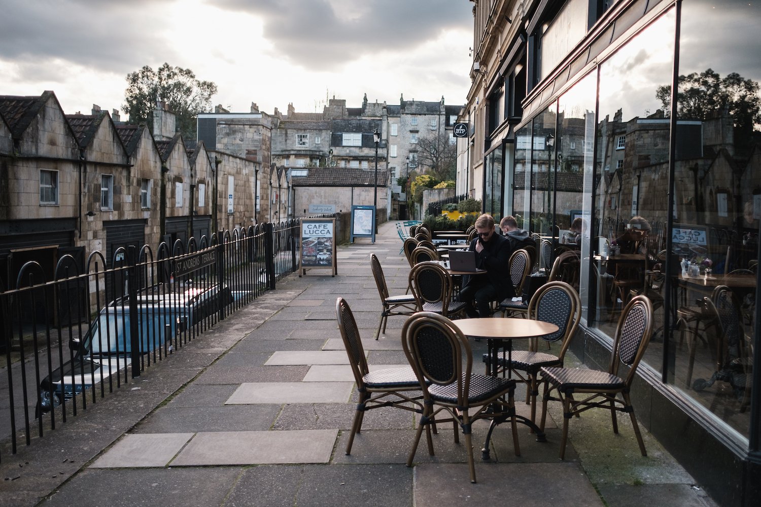 Cafes in Bath, England Travel and Street Photography by Ben Holbrook from DriftwoodJournals.com-4