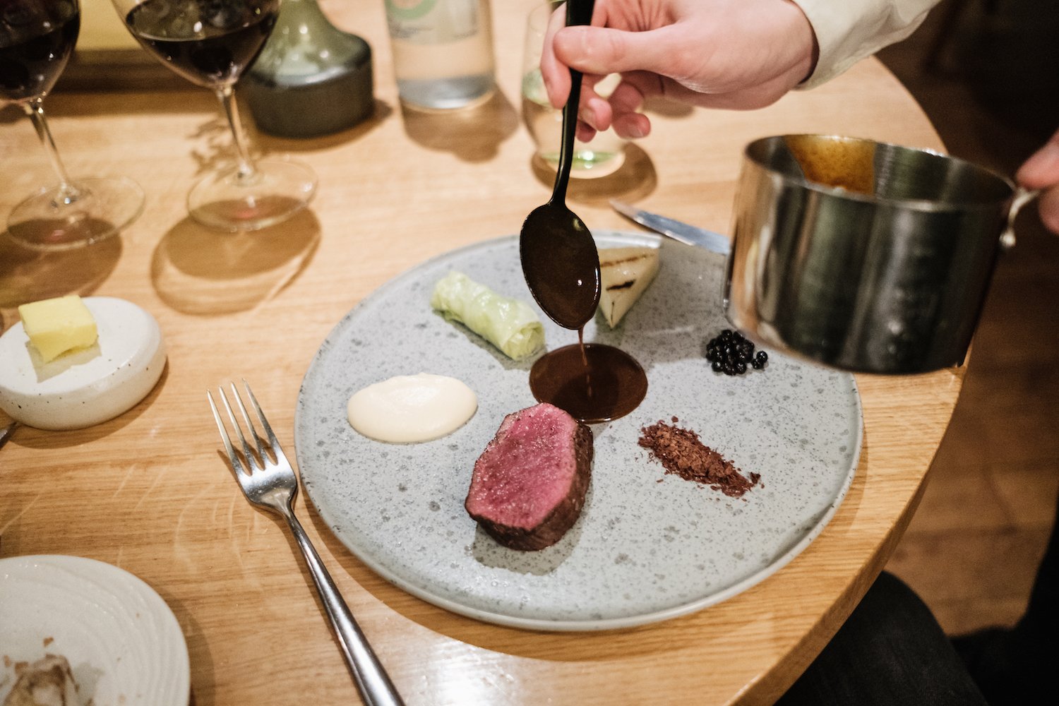 Lunch/dinner at the Queensberry Hotel, Bath, England - by Ben Holbrook from DriftwoodJournals.com-62