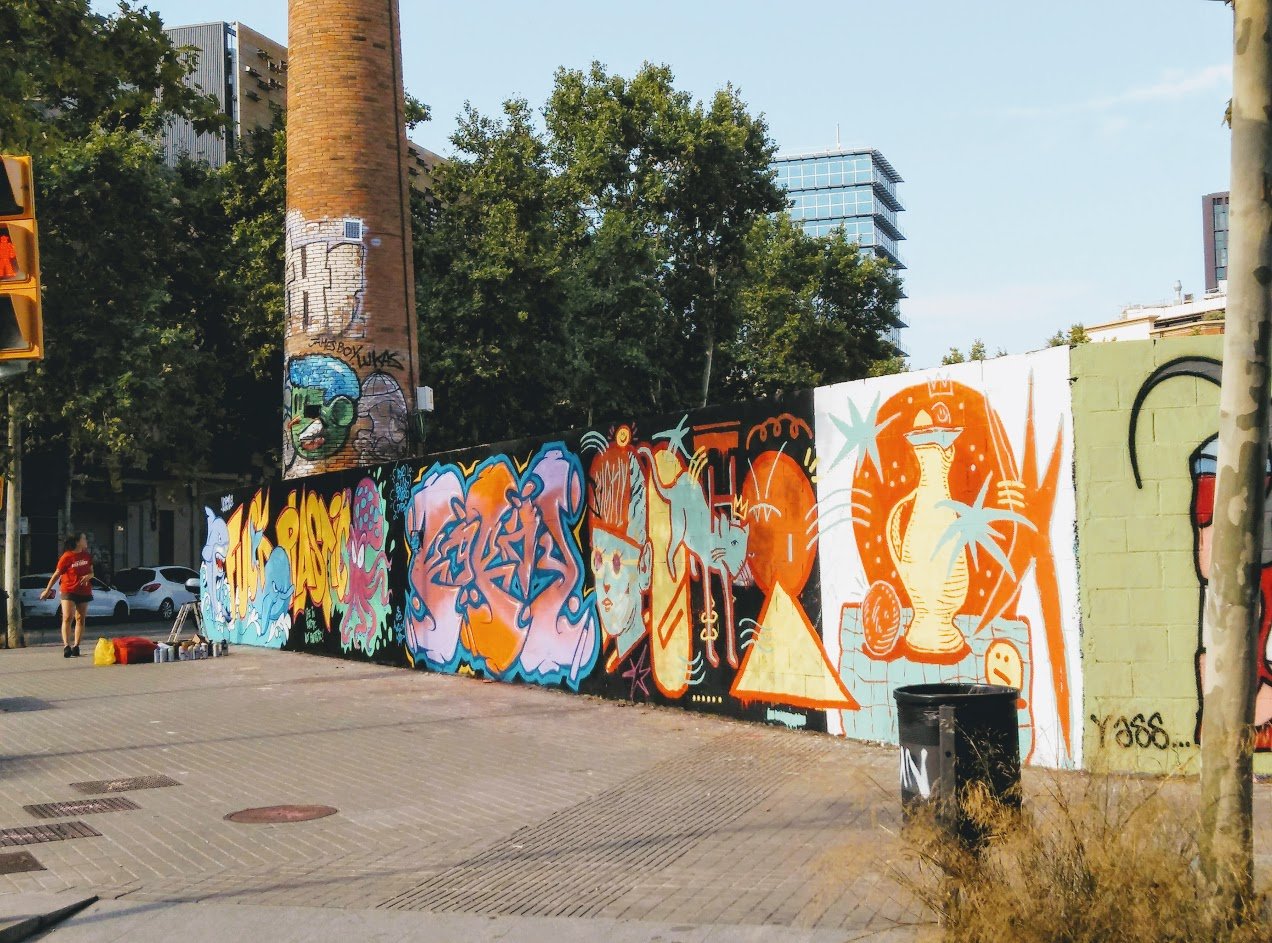 3. Poblenou - See the Best Street Art in Barcelona