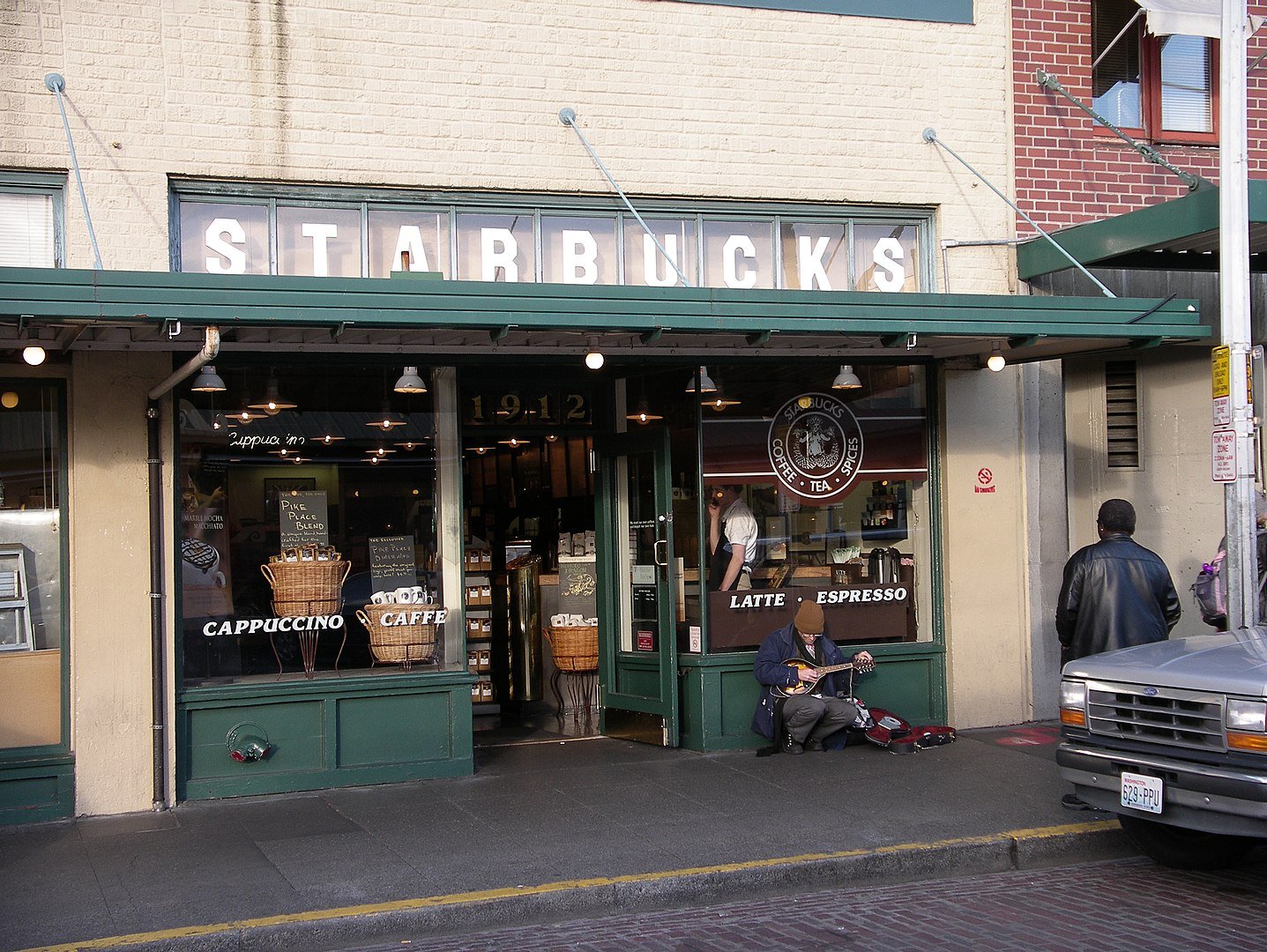 The First Ever Starbucks – Seattle, Washington