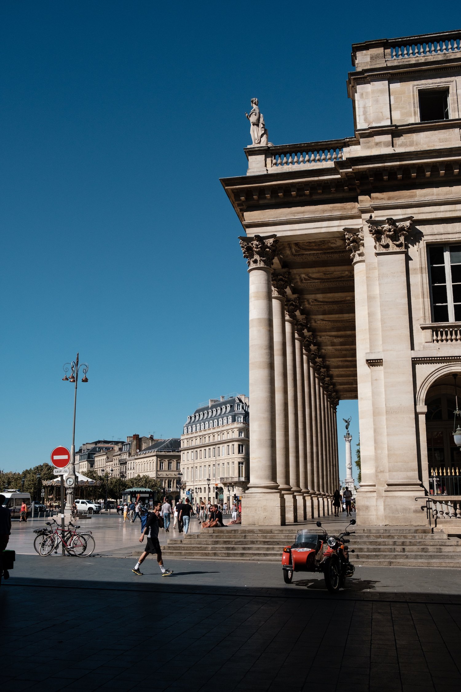 Grand Théâtre in Place de la Comedie, Bordeaux Travel & Street Photography by Ben Holbrook from DriftwoodJournals.com-95