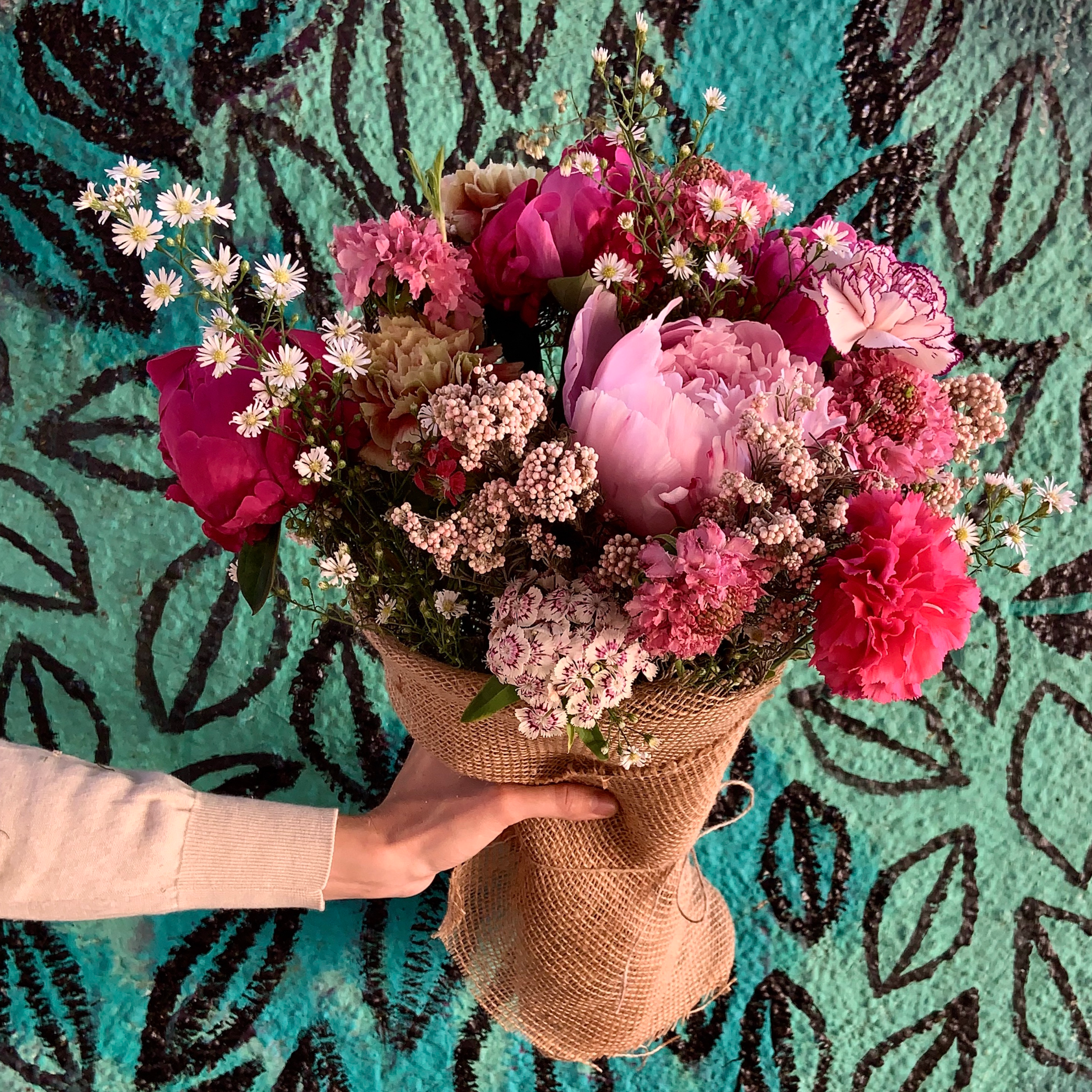 Mosaic Flowers Barcelona Surprise Bouquet