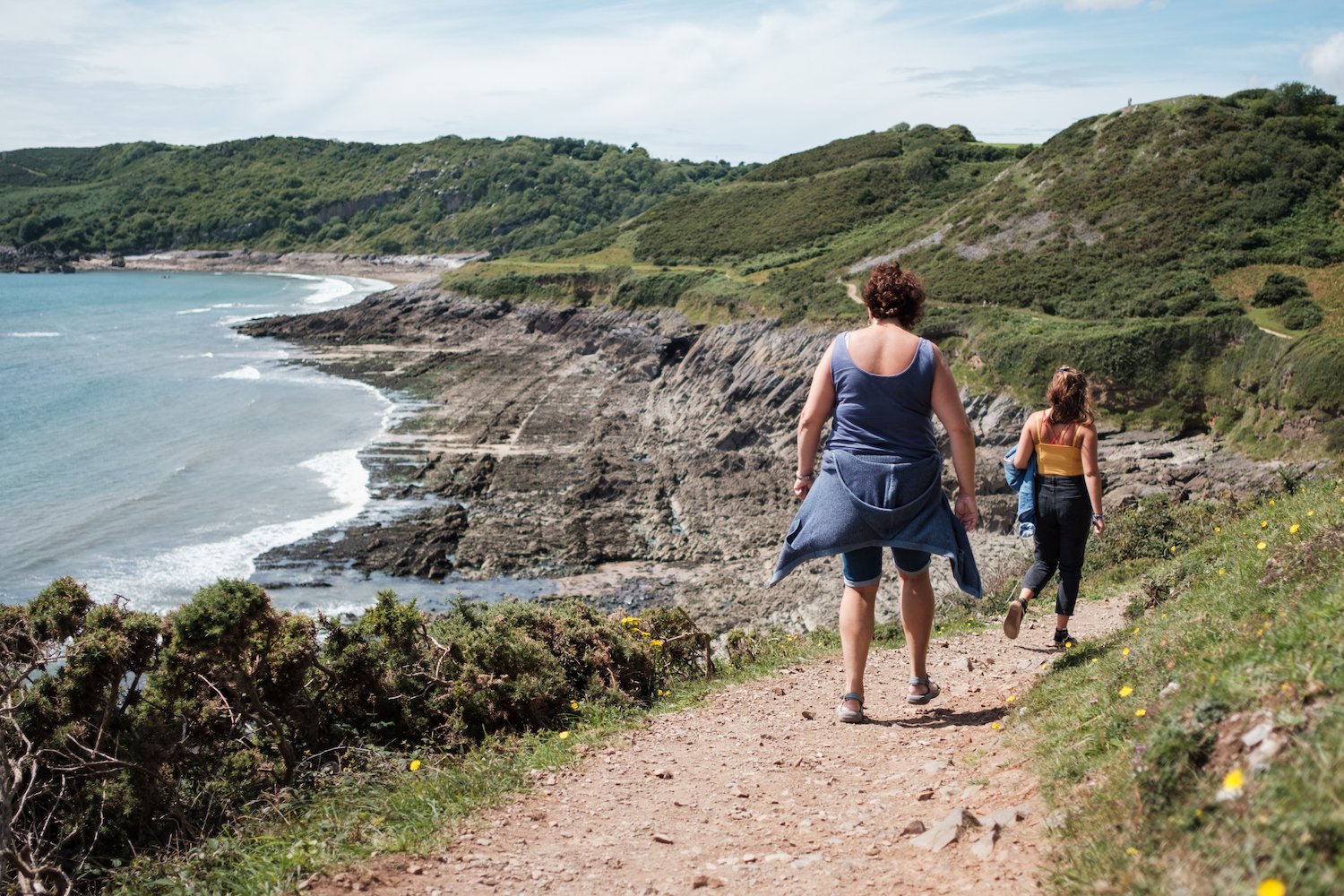 Pwlldu Bay, South Gower Walking Trail - Wales Coast Path - by Ben Holbrook from DriftwoodJournals.com