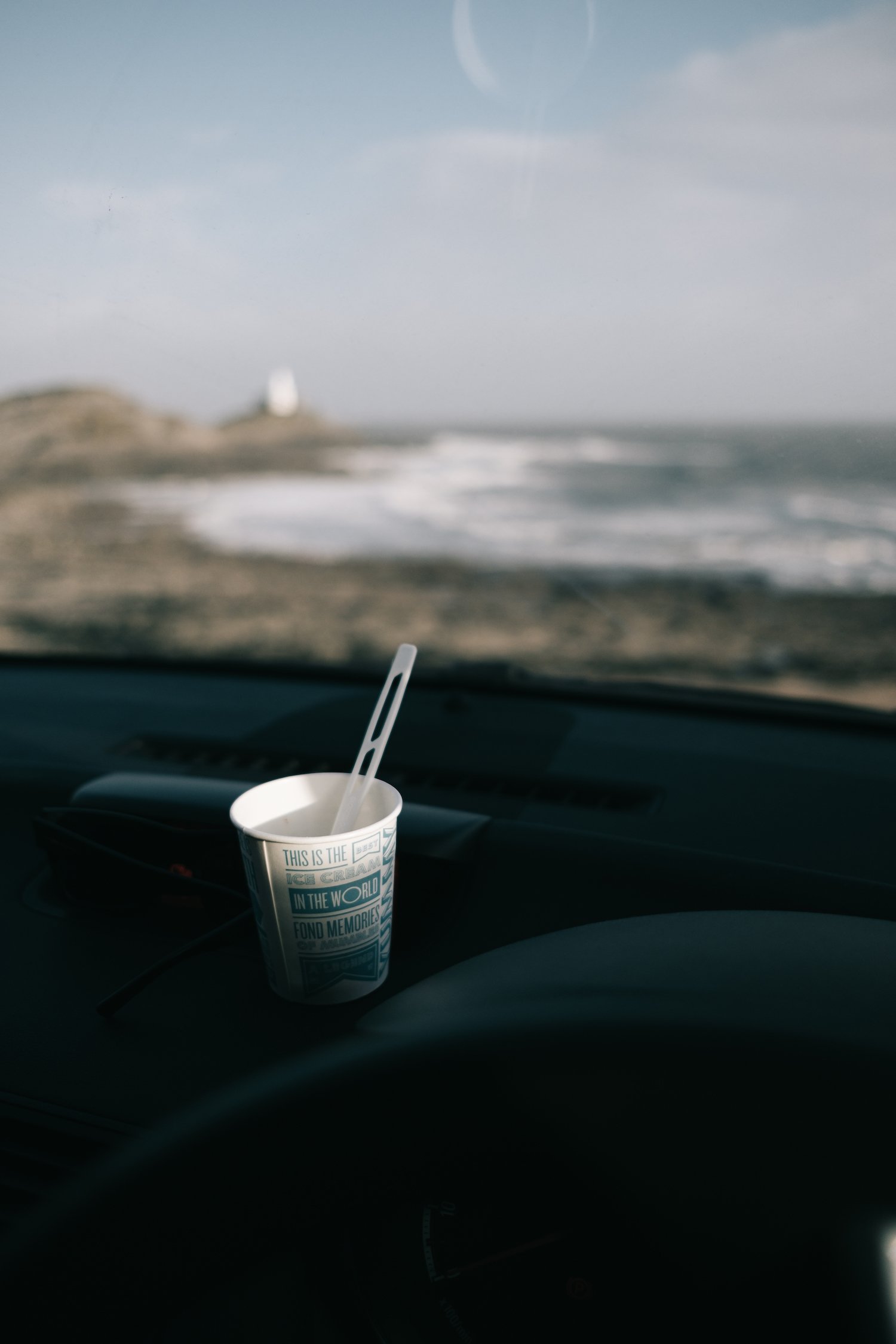 Bracelet Bay with Joe's Ice Cream : Gower Peninsula, Swansea - by Ben Holbrook from DriftwoodJournals.com3
