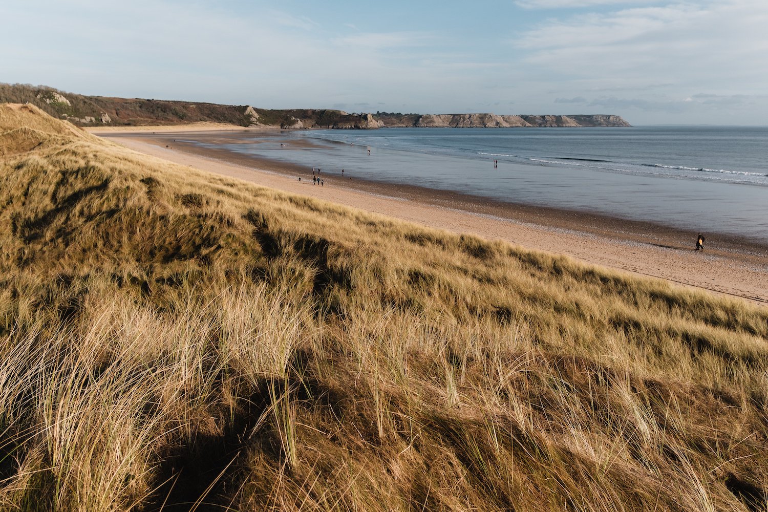 Oxwich Beach, Gower Peninsula, Swansea, Wales Travel Photography by Ben Holbrook from DriftwoodJournals.com-0998