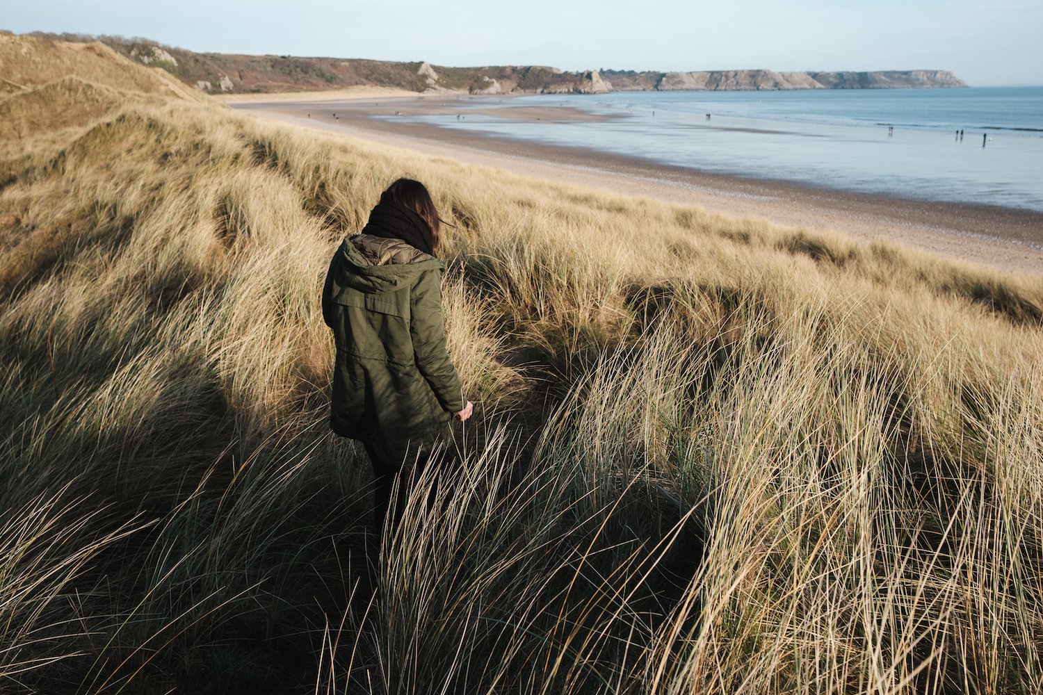 Oxwich Beach, Gower Peninsula, Swansea, Wales Travel Photography by Ben Holbrook from DriftwoodJournals.com-1256