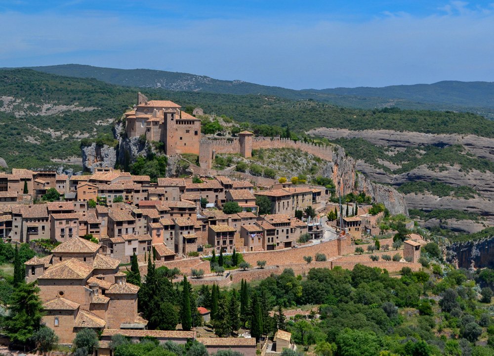 Viewpoint-Above-Alquézar-Huesca-Northern-Spain-Medieval-Village