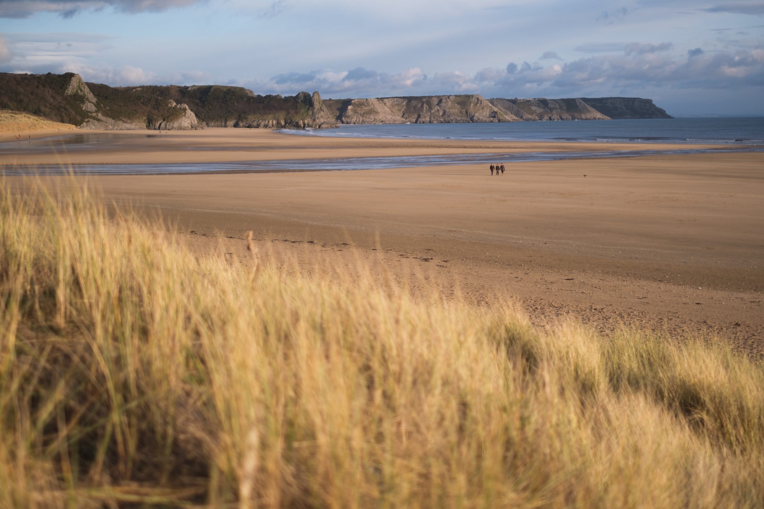 Oxwich Bay Beach Gower Peninsula South Wales UK - by Ben Holbrook from DriftwoodJournals.com-42