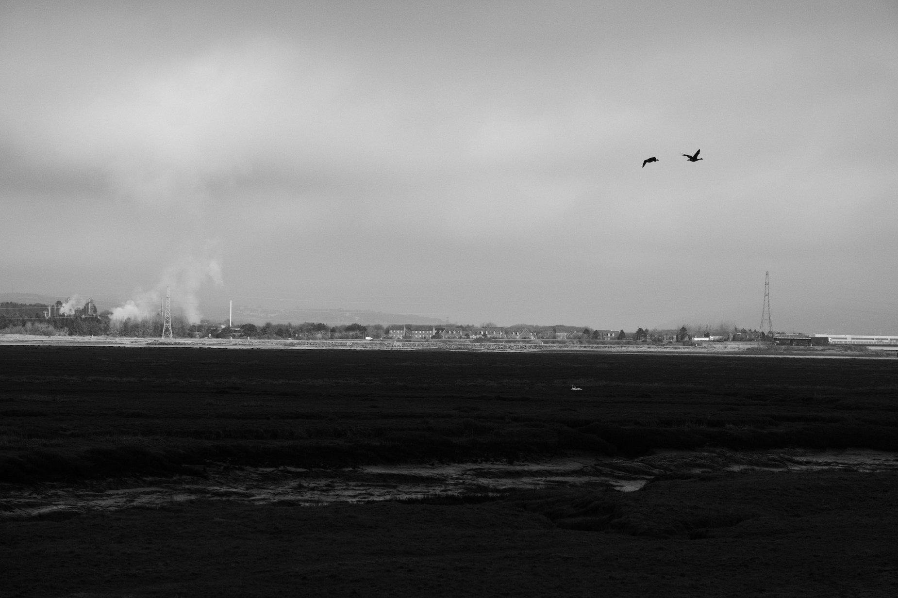 Penclawdd Village, Gower Peninsula, South Wales, UK - Feb 26th 2021 - by Ben Holbrook