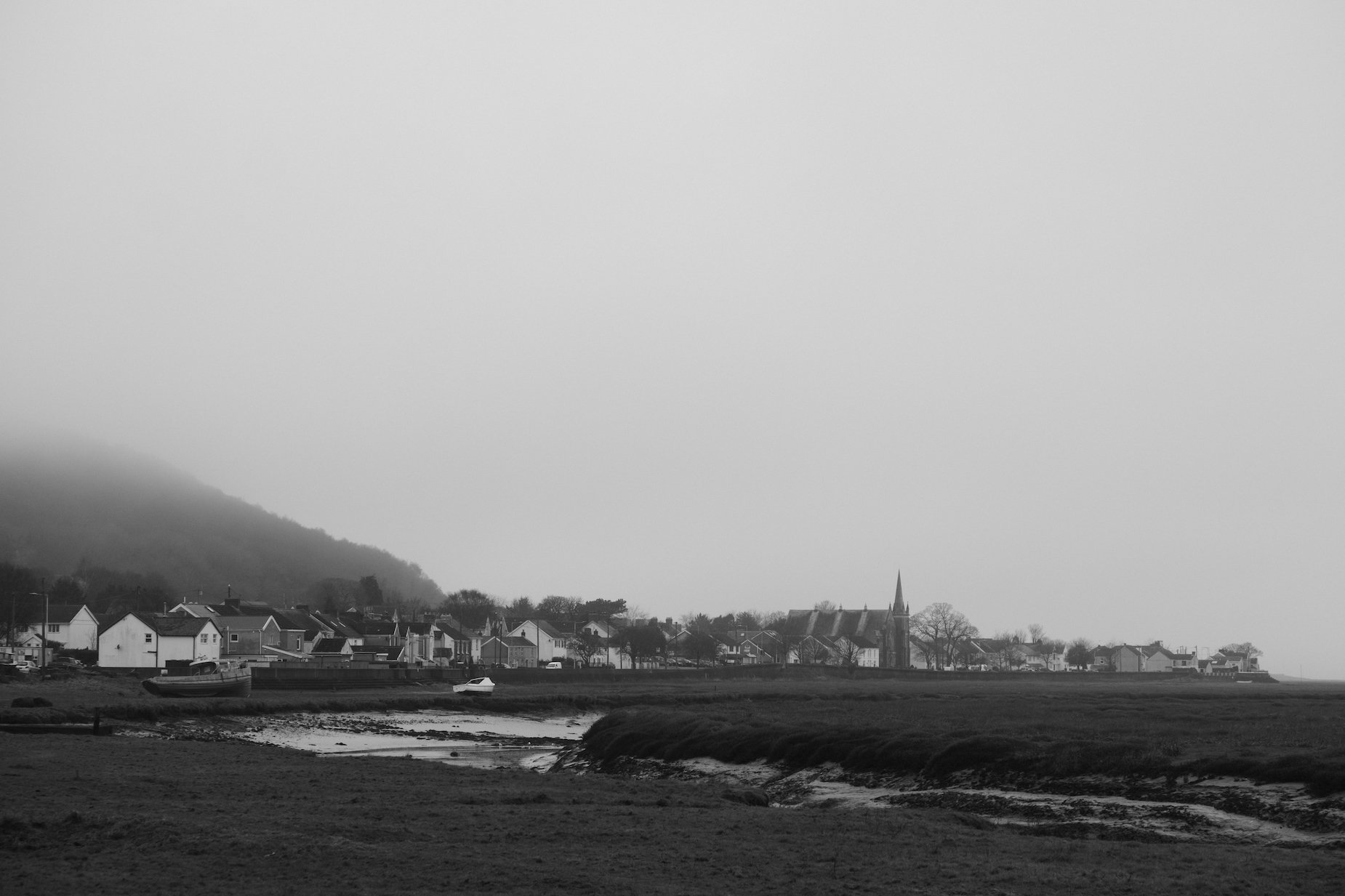 Penclawdd Village, Gower Peninsula, South Wales, UK - Feb 26th 2021 - by Ben Holbrook