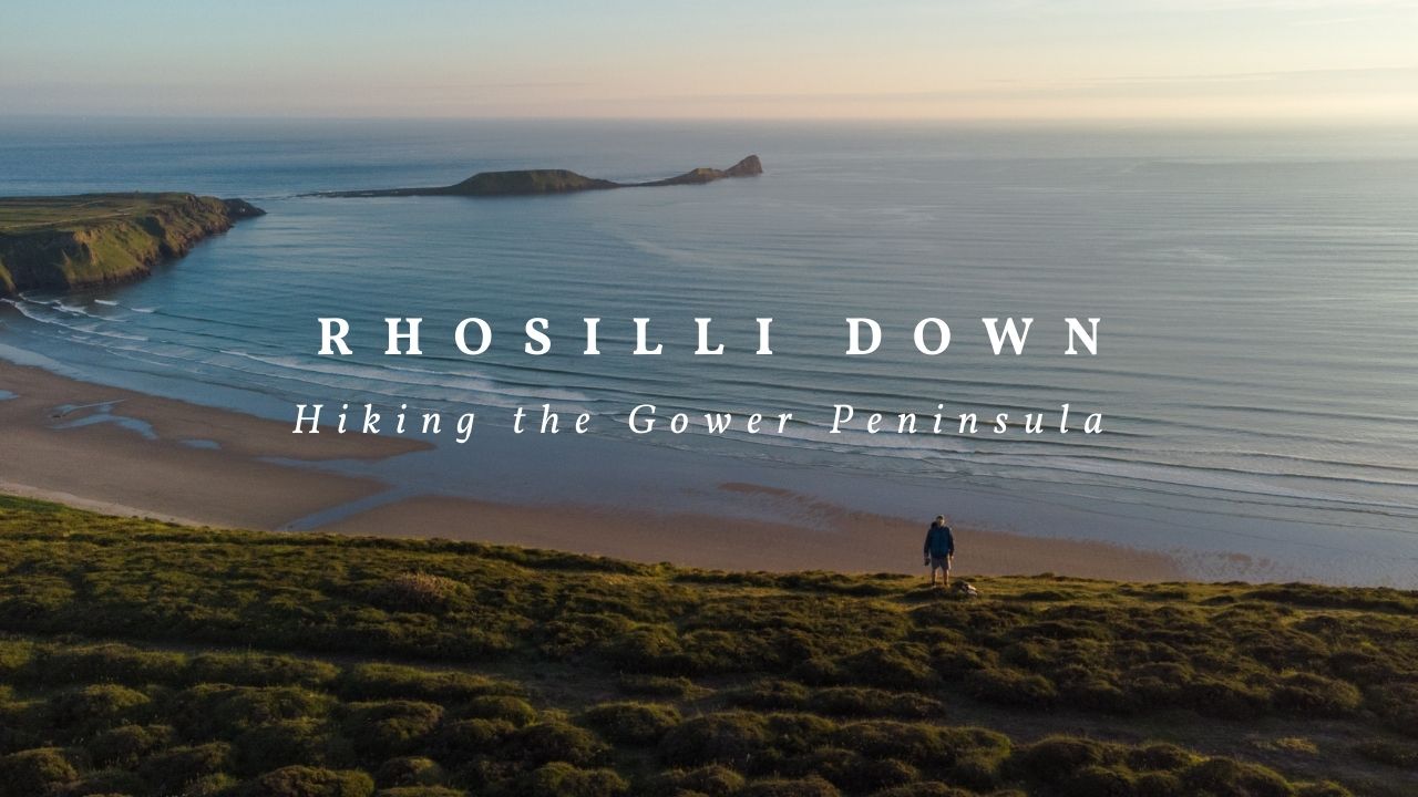 Rhosilli Down Hiking Path Gower Peninsula