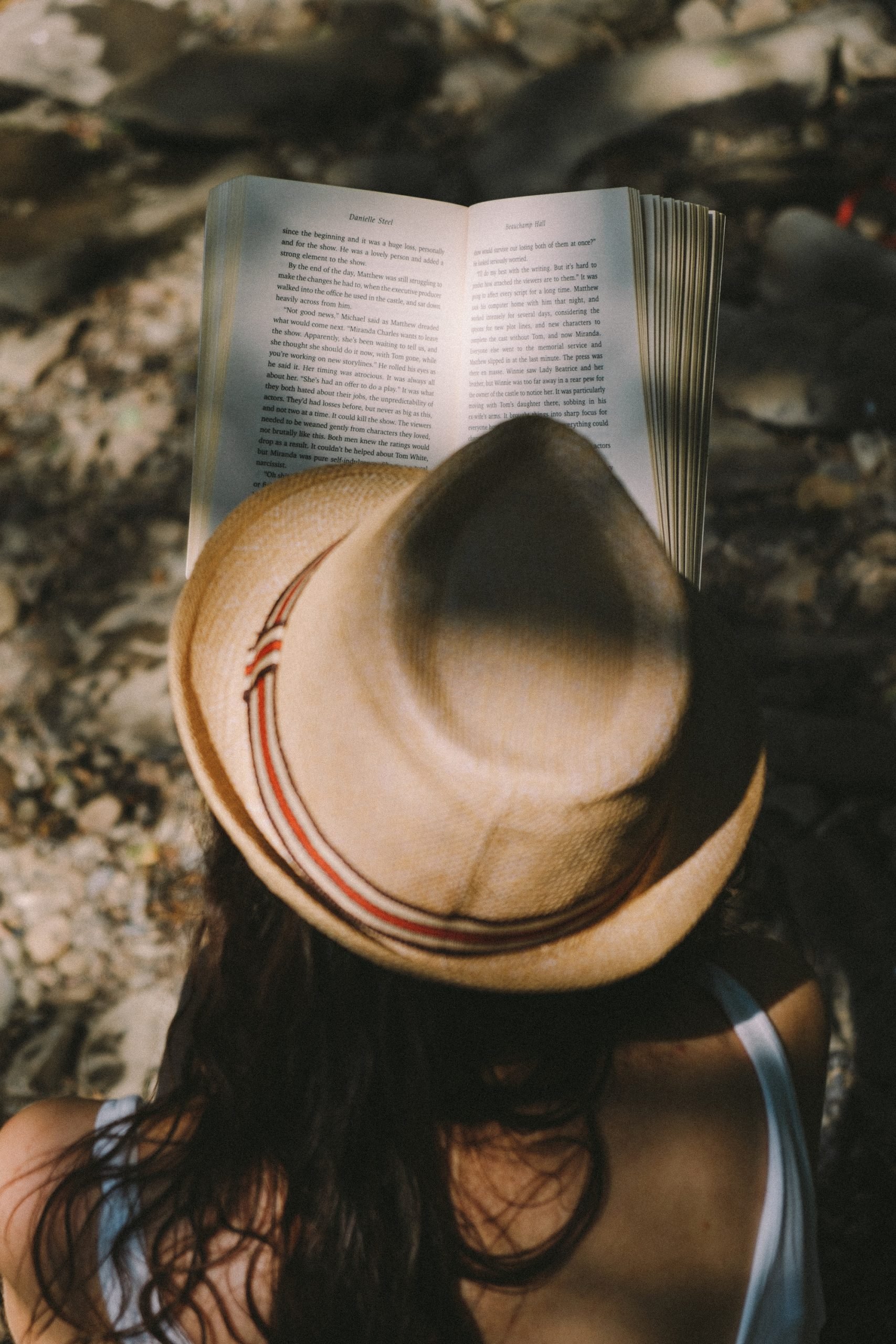 Reading and camping