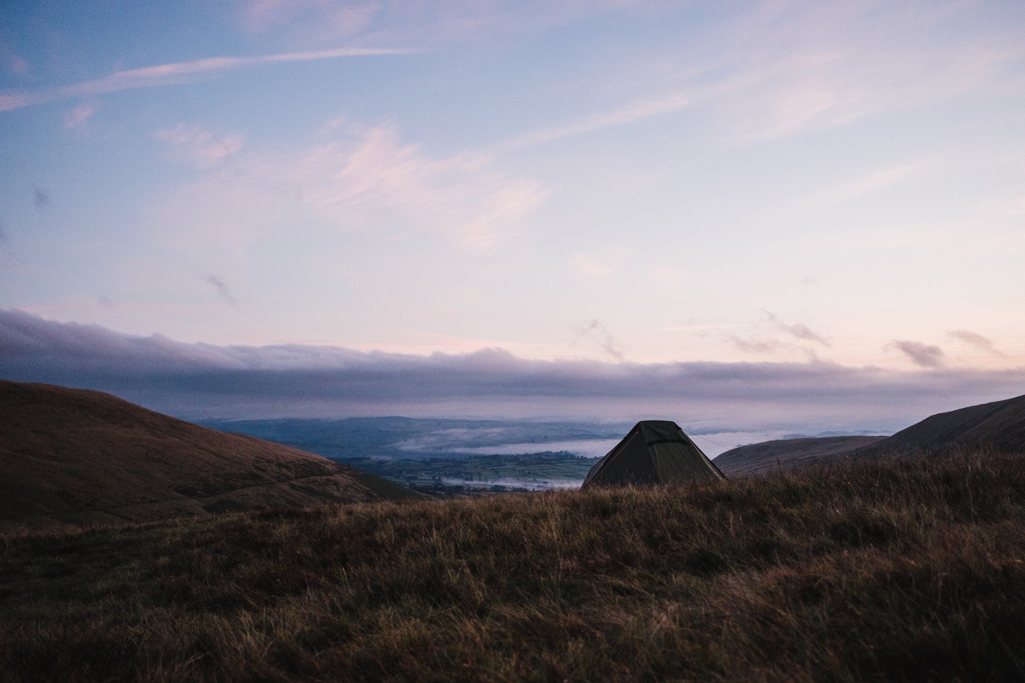 Wild Camping Pen Y Fan Mountain, Brecon Beacons, South Wales, UK - by Ben Holbrook from DriftwoodJournals.com-135