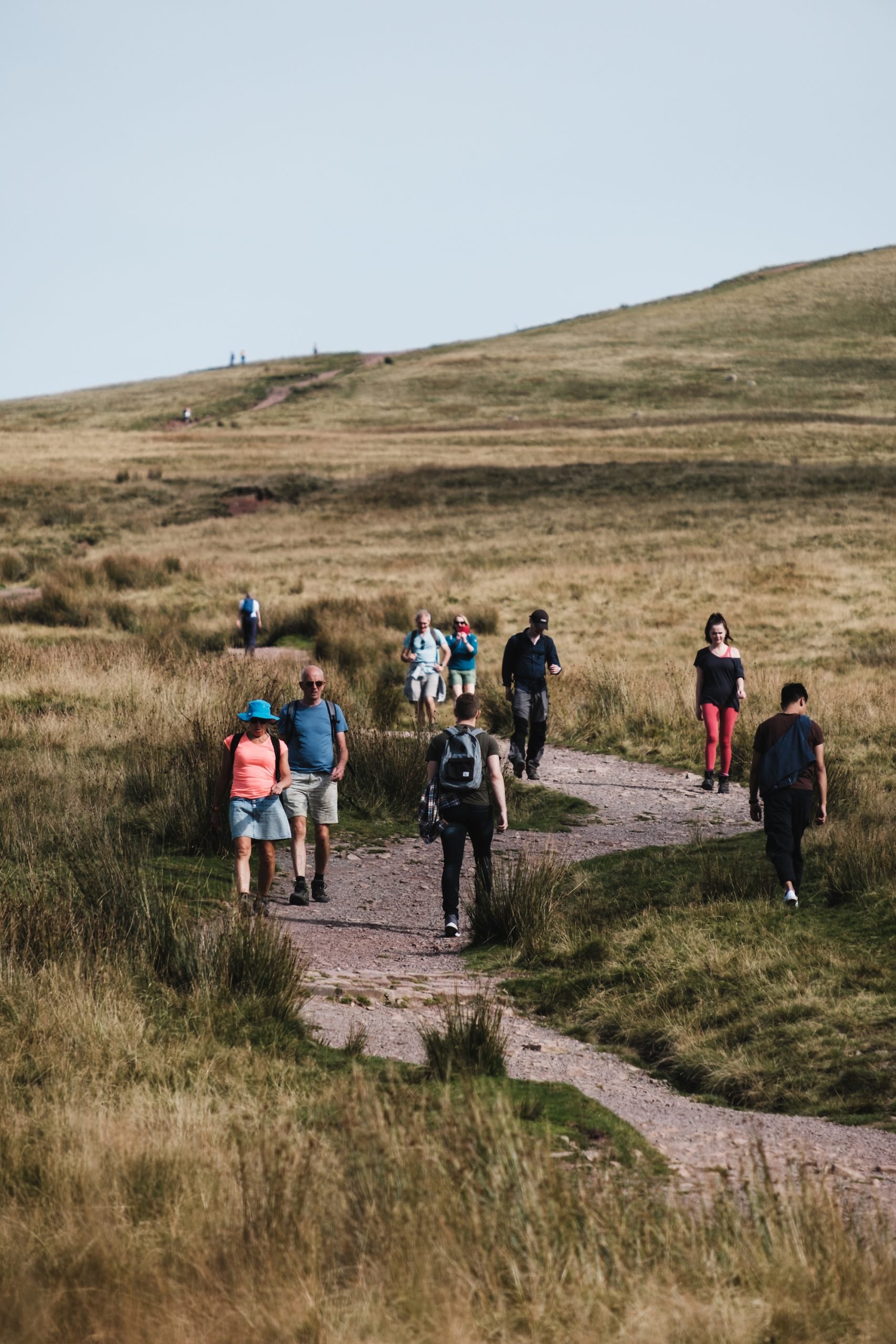 Walking Pen Y Fan Mountain, Brecon Beacons, South Wales, UK - by Ben Holbrook from DriftwoodJournals.com