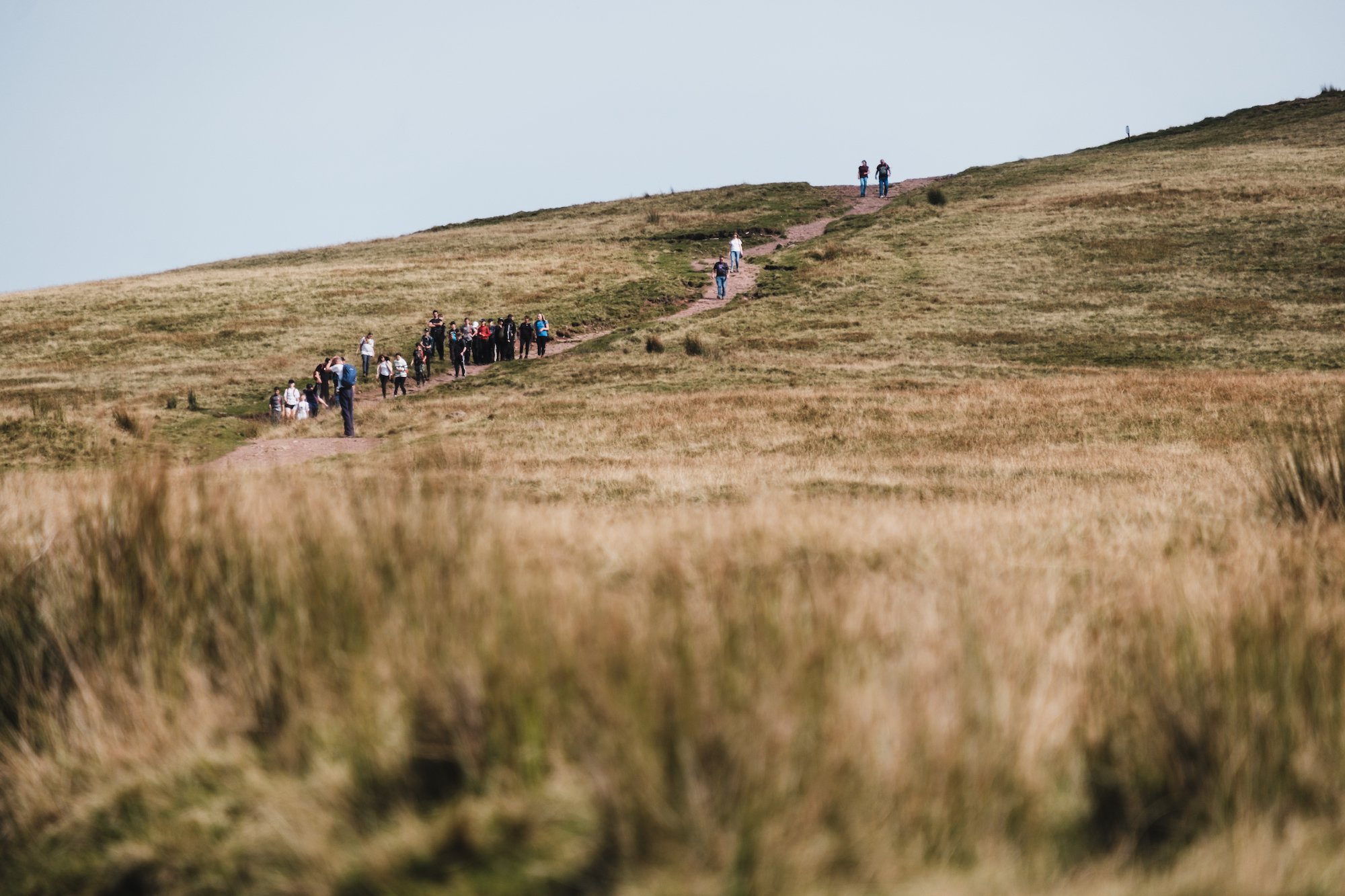 Walking Pen Y Fan Mountain, Brecon Beacons, South Wales, UK - by Ben Holbrook from DriftwoodJournals.com