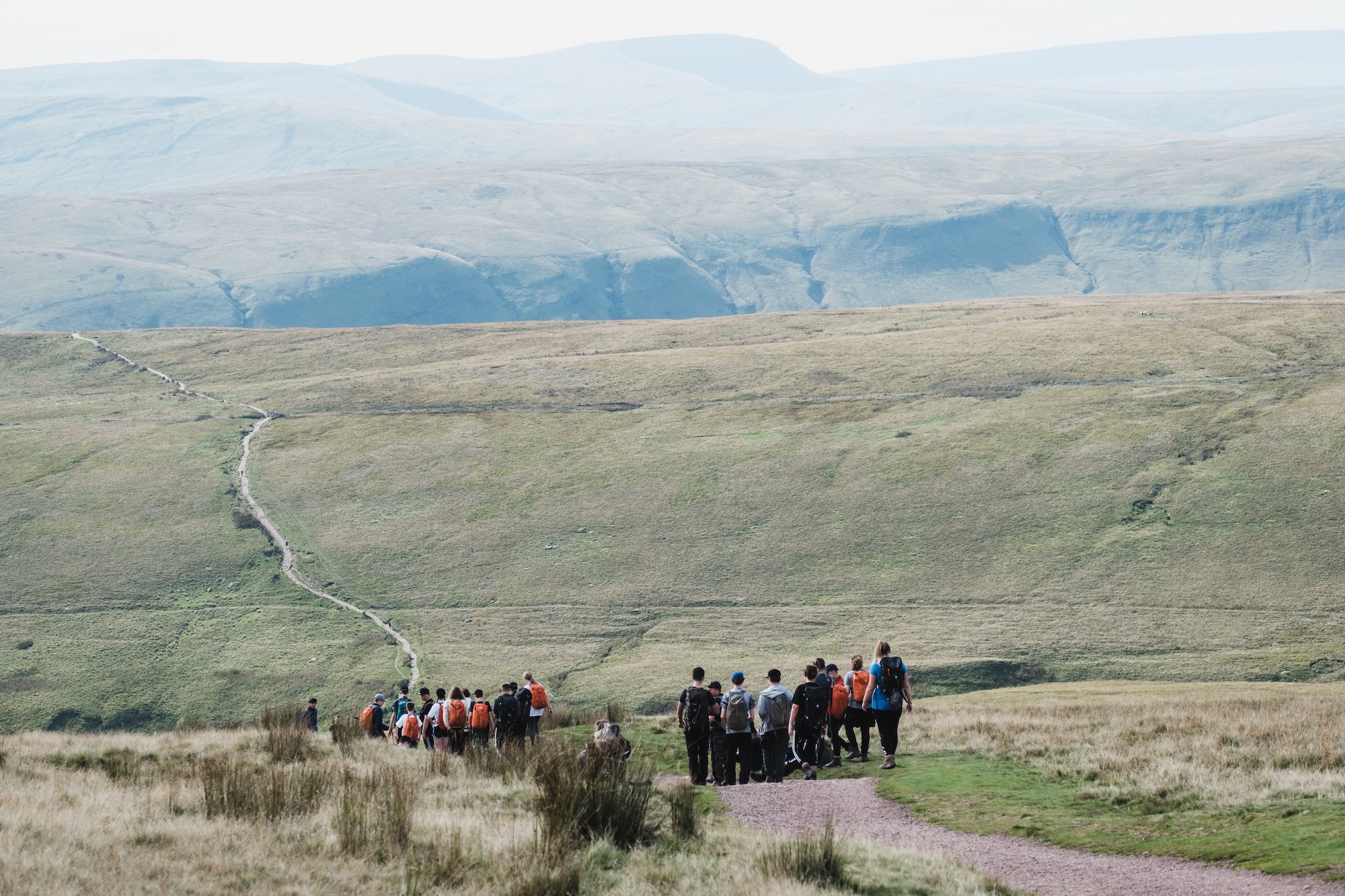 Walking Pen Y Fan Mountain, Brecon Beacons, South Wales, UK - by Ben Holbrook from DriftwoodJournals.com-29