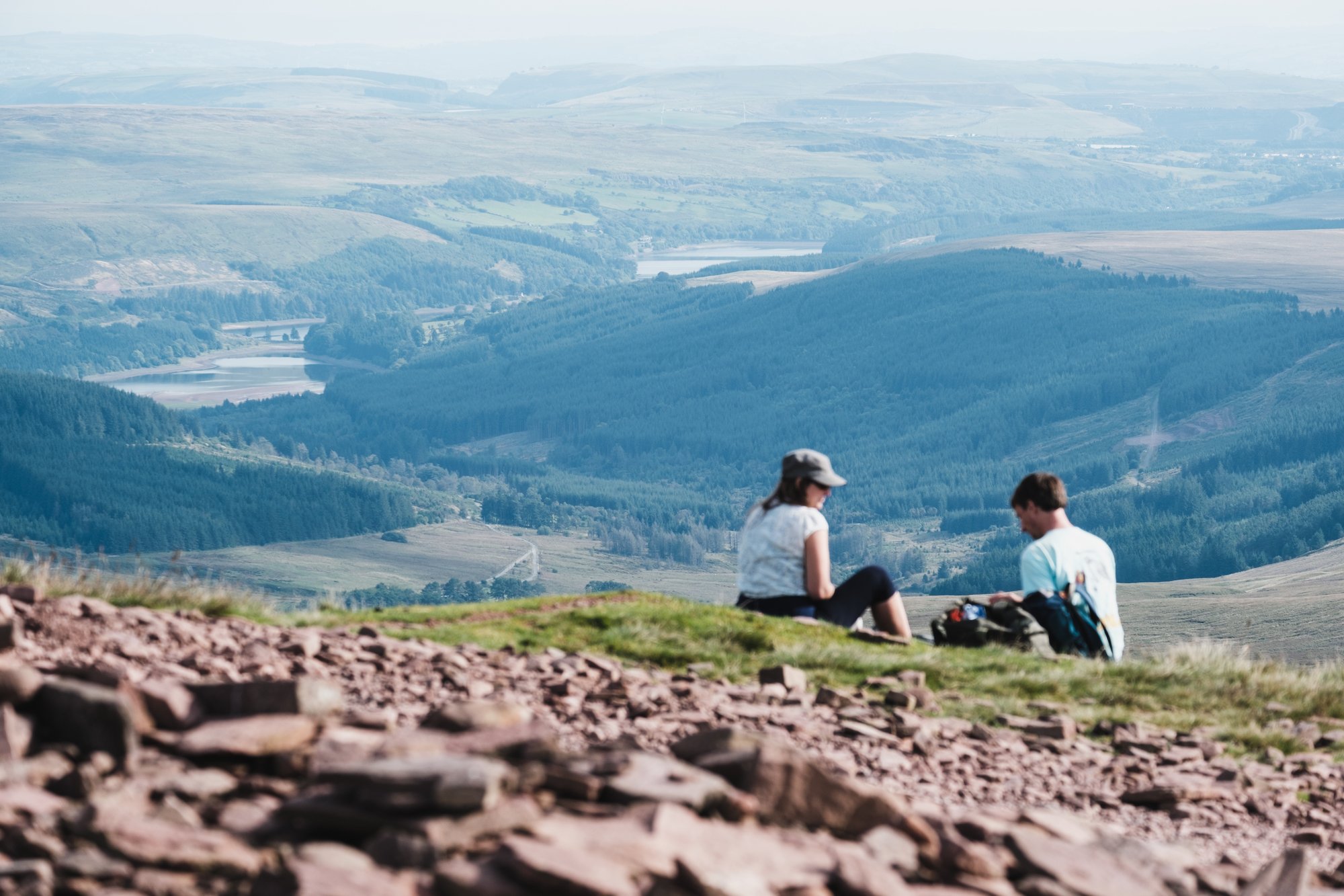 Walking Pen Y Fan Mountain, Brecon Beacons, South Wales, UK - by Ben Holbrook from DriftwoodJournals.com-29